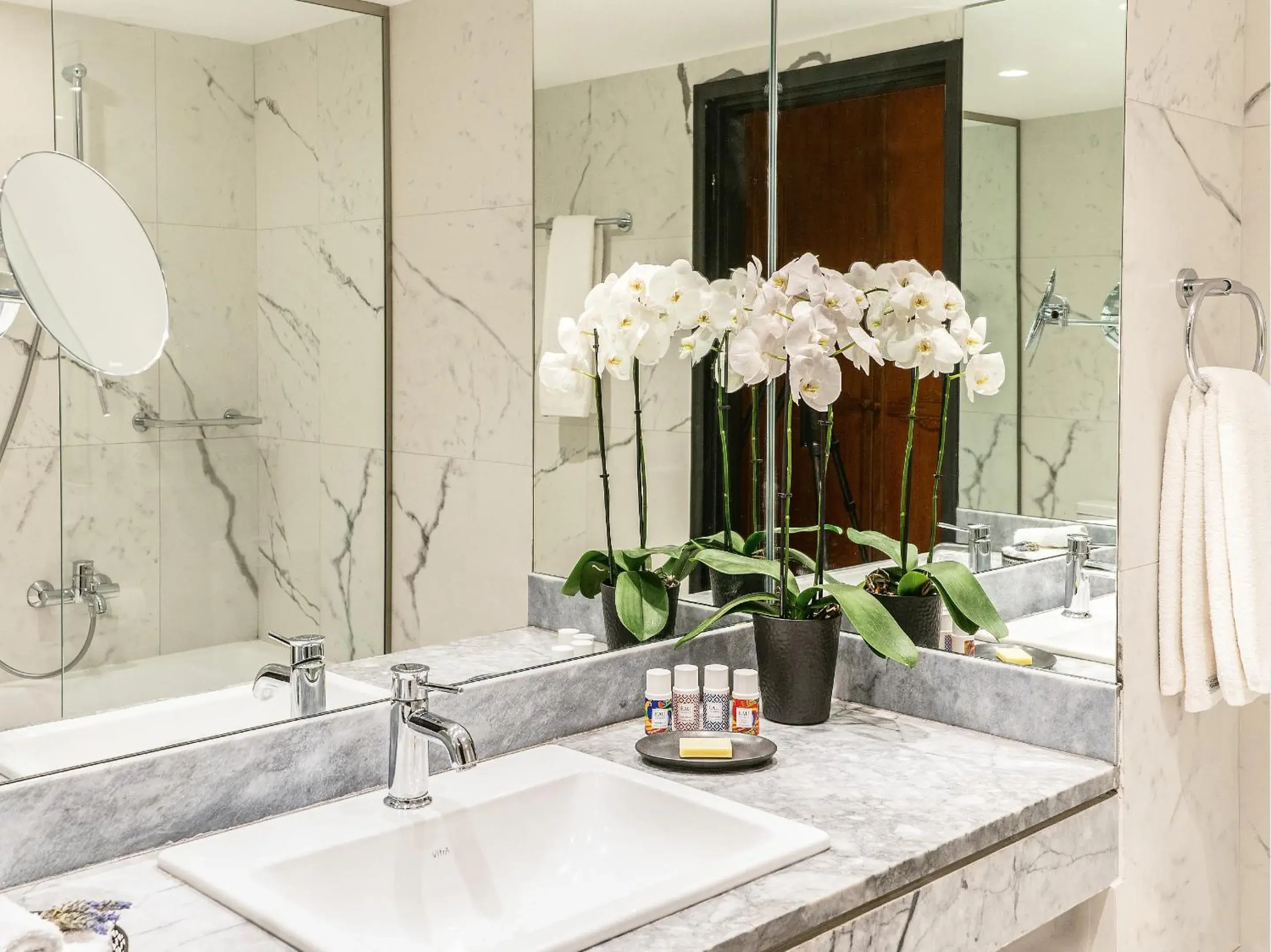 Bathroom in Grecotel Casa Paradiso Bathroom in Grecotel Casa Paradiso