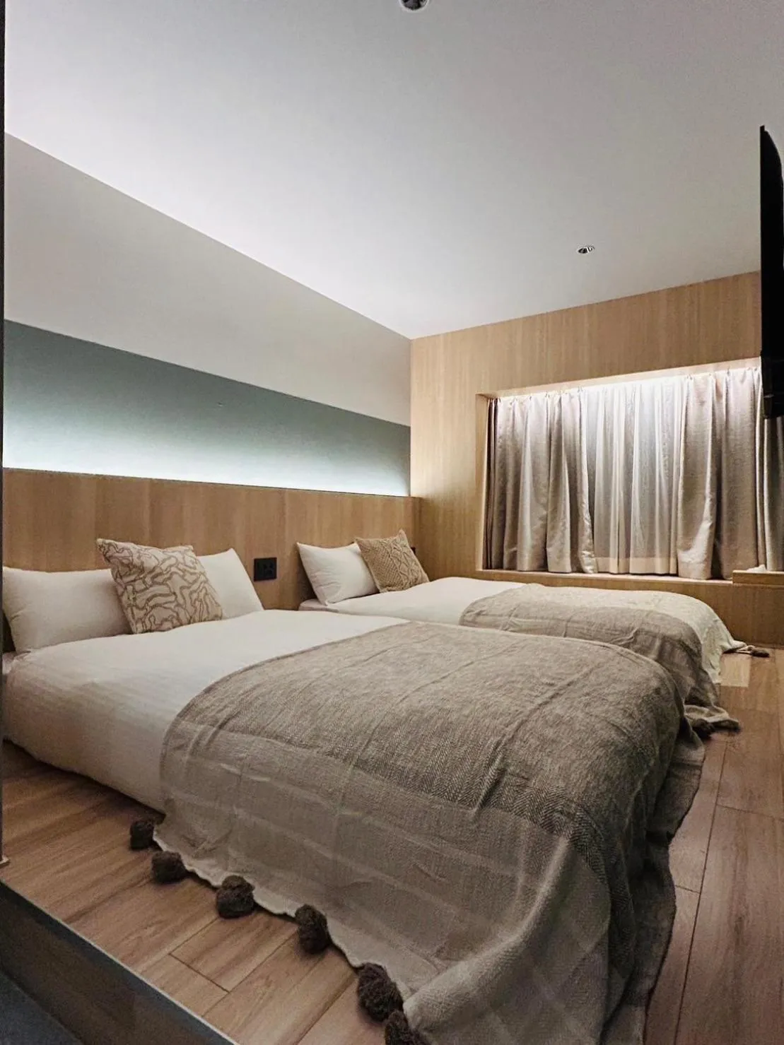 Bed in HOTEL KANMA UENO