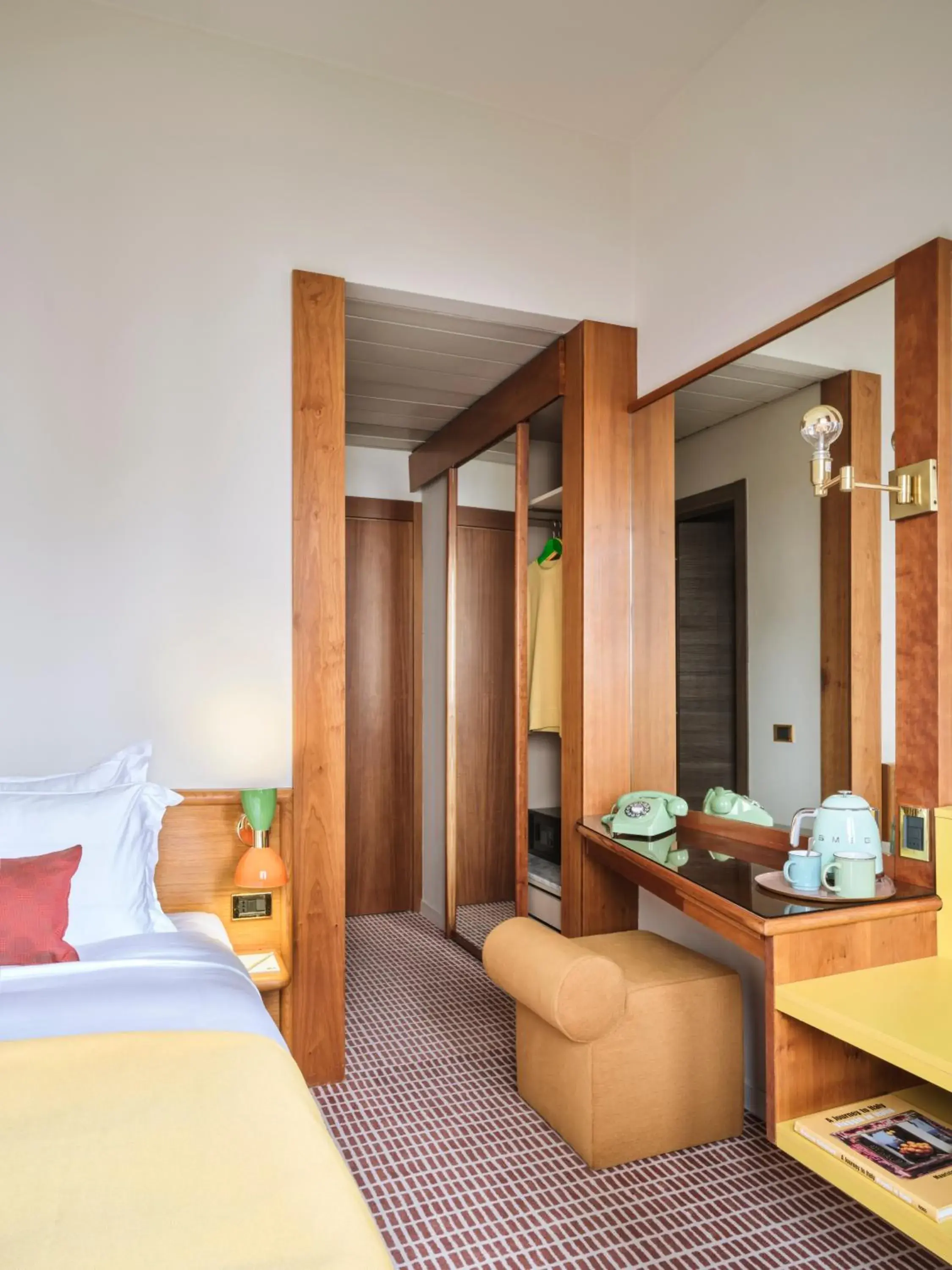 Bedroom, Bed in Max Brown Hotel Missori, part of Sircle Collection Bedroom, Bed in Max Brown Hotel Missori, part of Sircle Collection