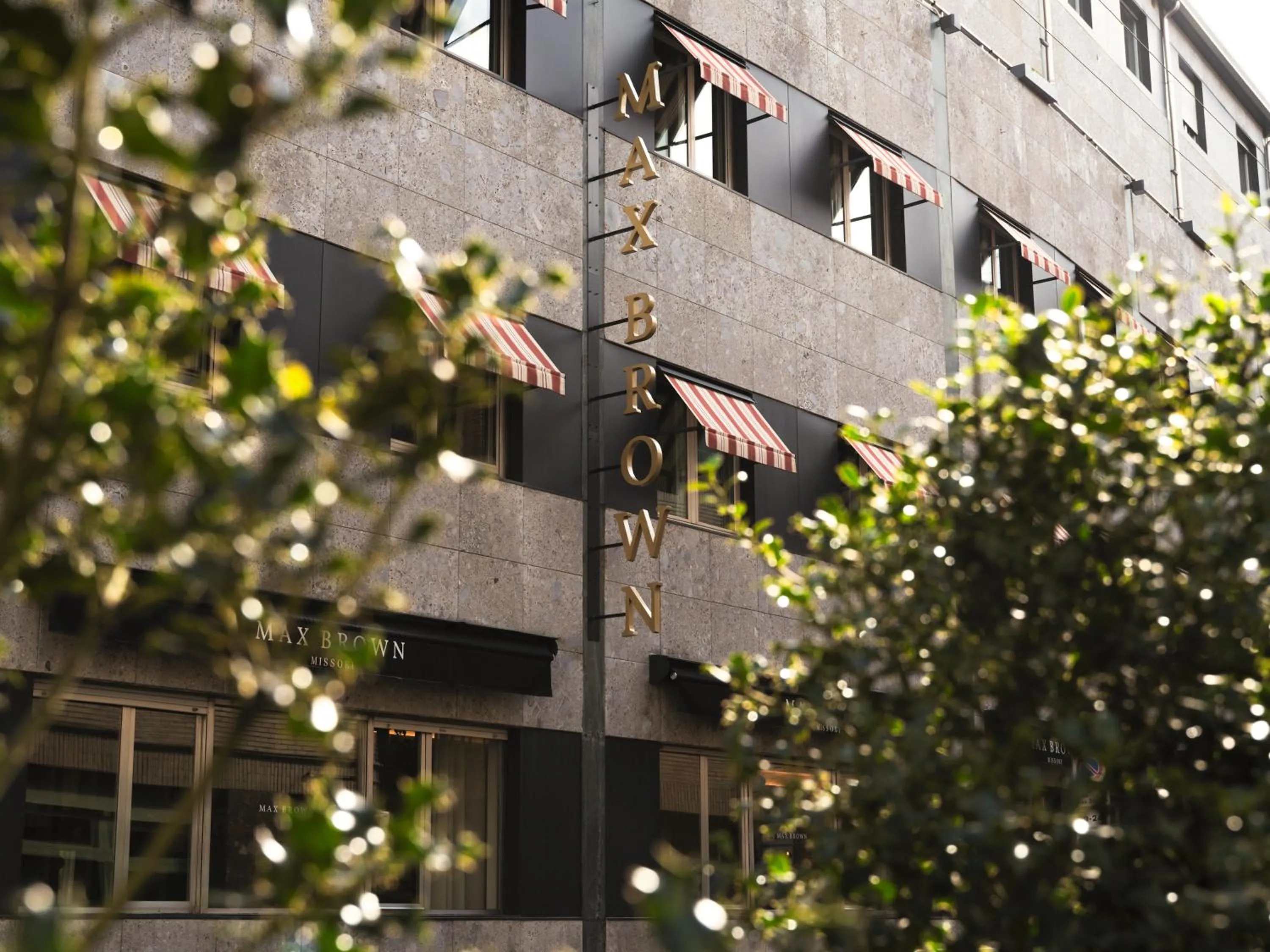 Property building in Max Brown Hotel Missori, part of Sircle Collection