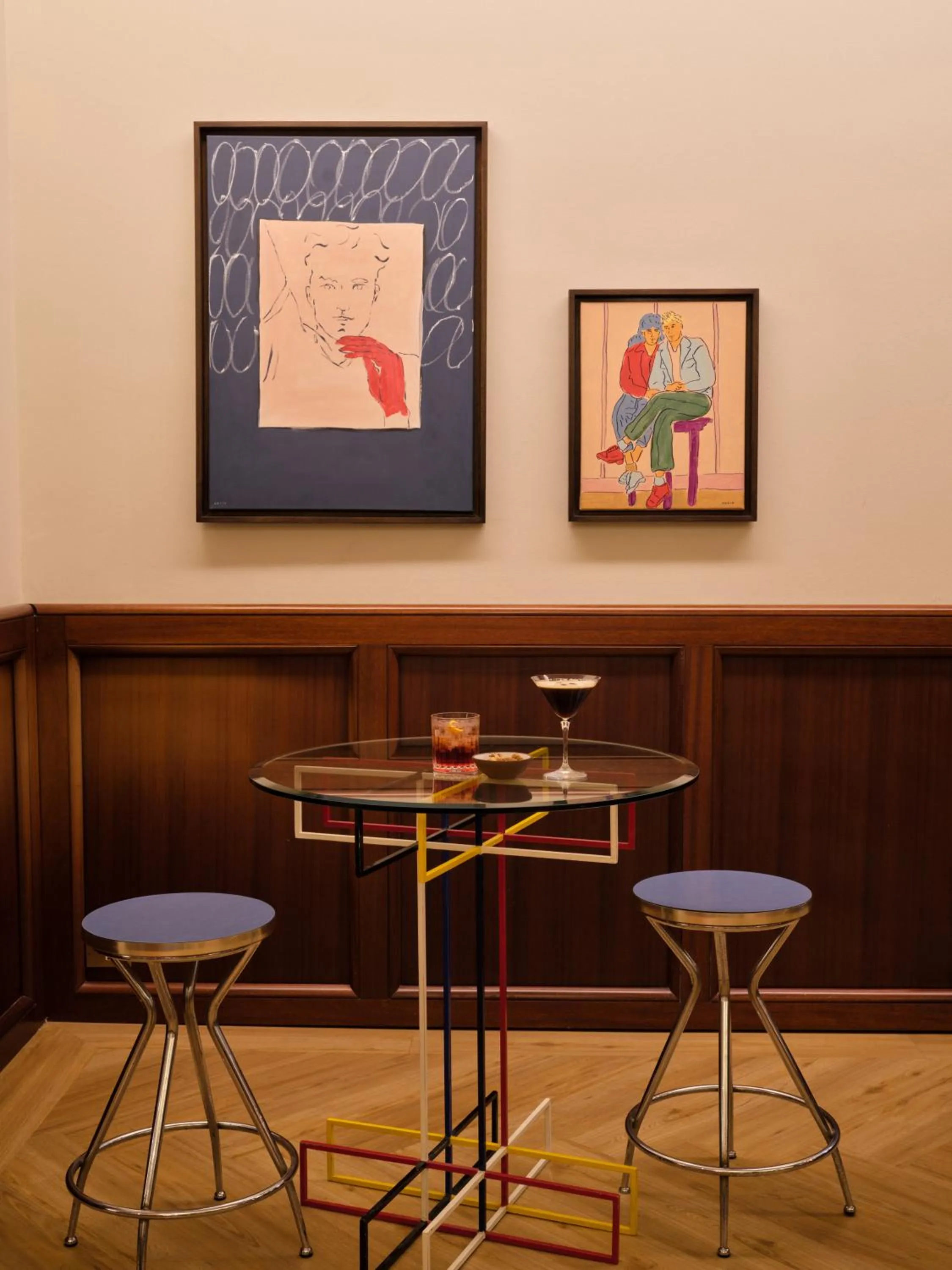 Lounge or bar in Max Brown Hotel Missori, part of Sircle Collection