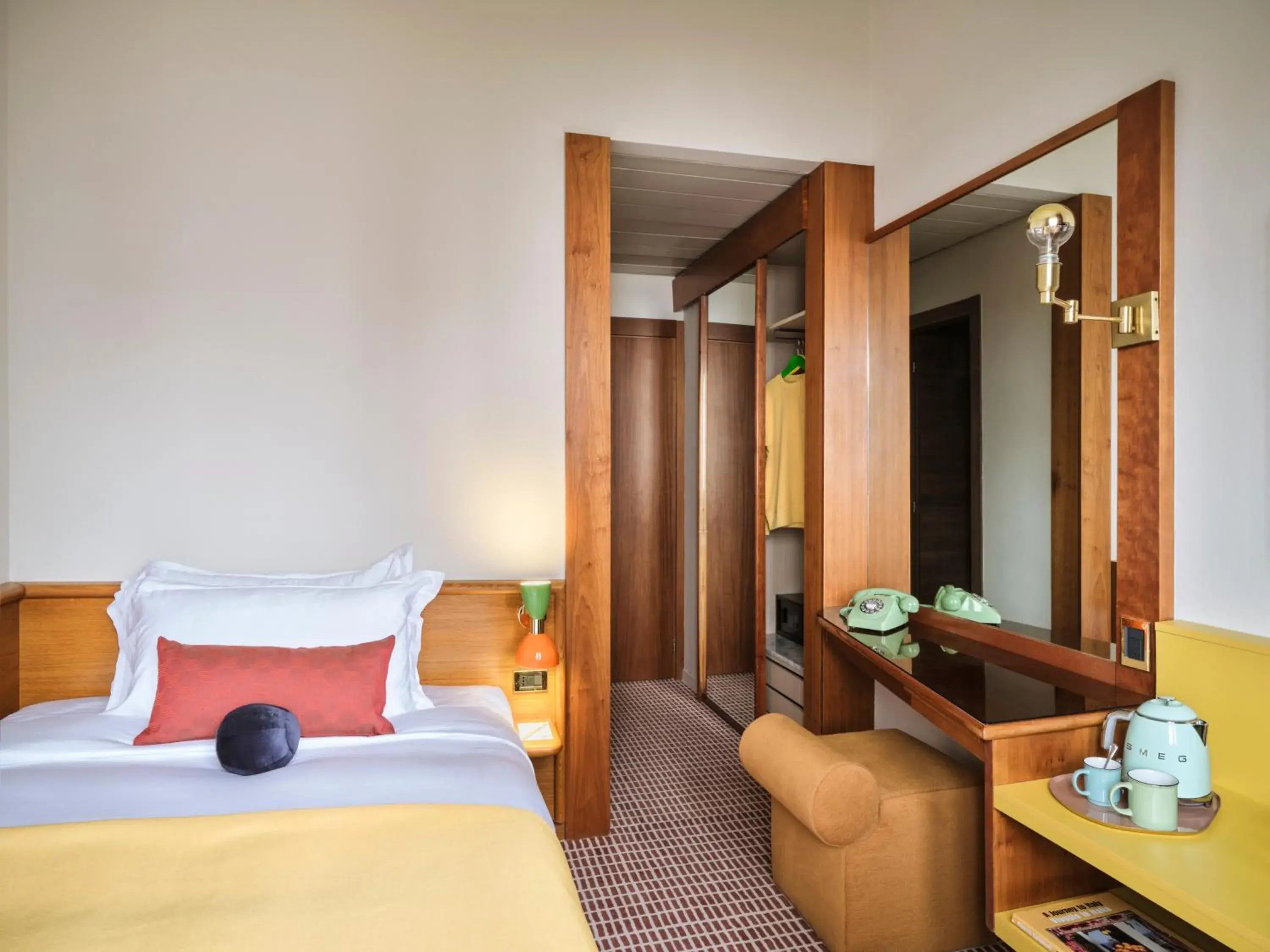 Bedroom, Bed in Max Brown Hotel Missori, part of Sircle Collection Bedroom, Bed in Max Brown Hotel Missori, part of Sircle Collection