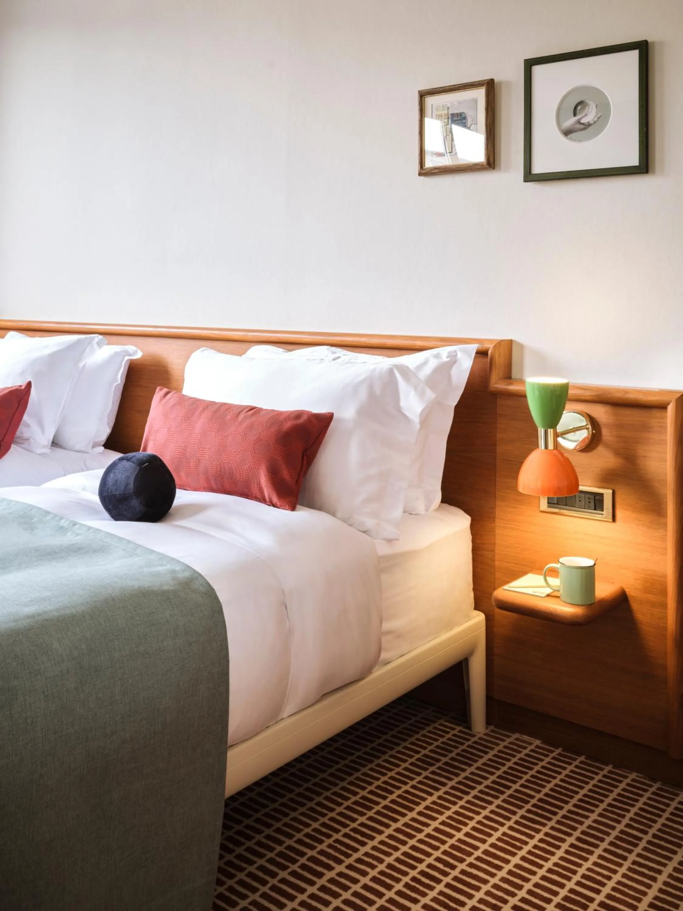 Bedroom, Bed in Max Brown Hotel Missori, part of Sircle Collection