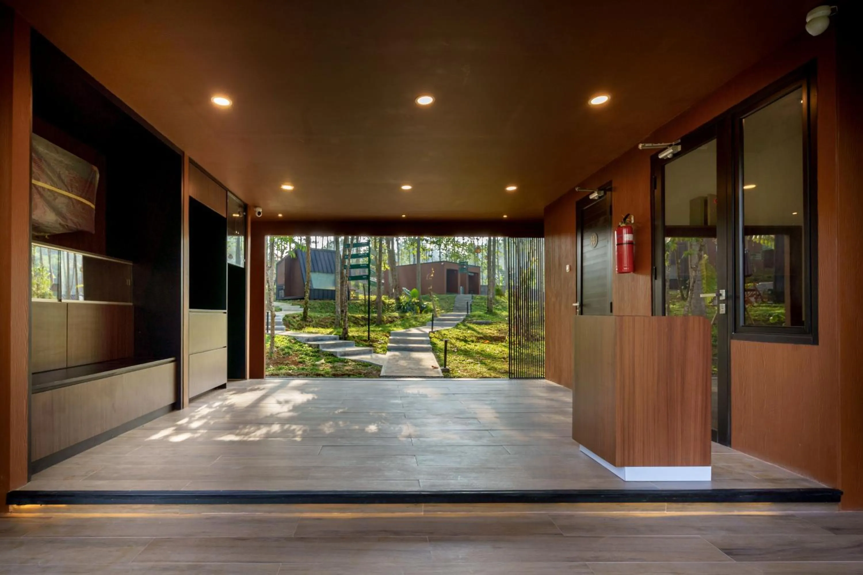 Lobby or reception in Bobocabin The Tavia, Puncak