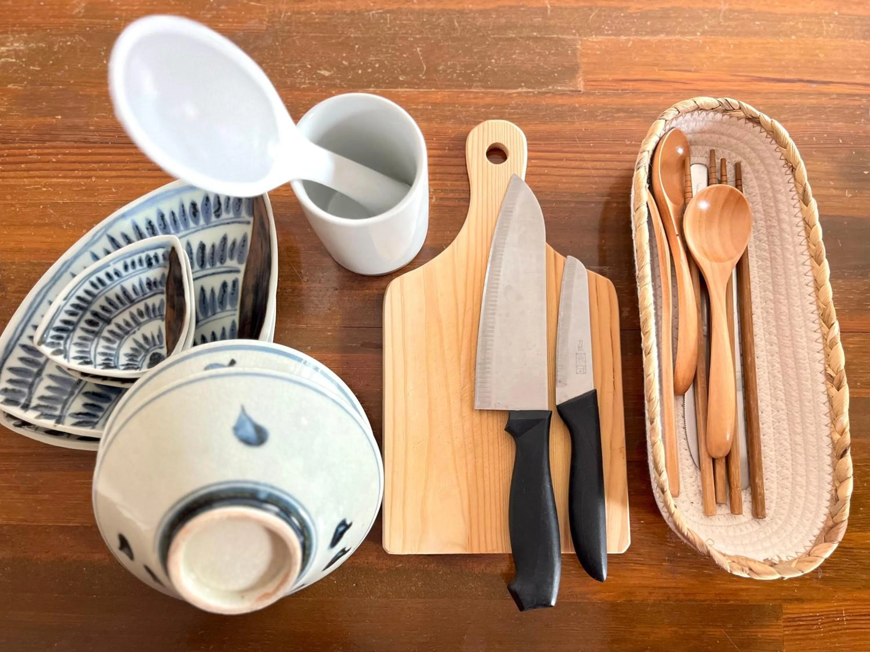 Kitchen or kitchenette in ᛃ 眠りの癒 ᛃ Cozy Apt In The Heart of Beppu 201