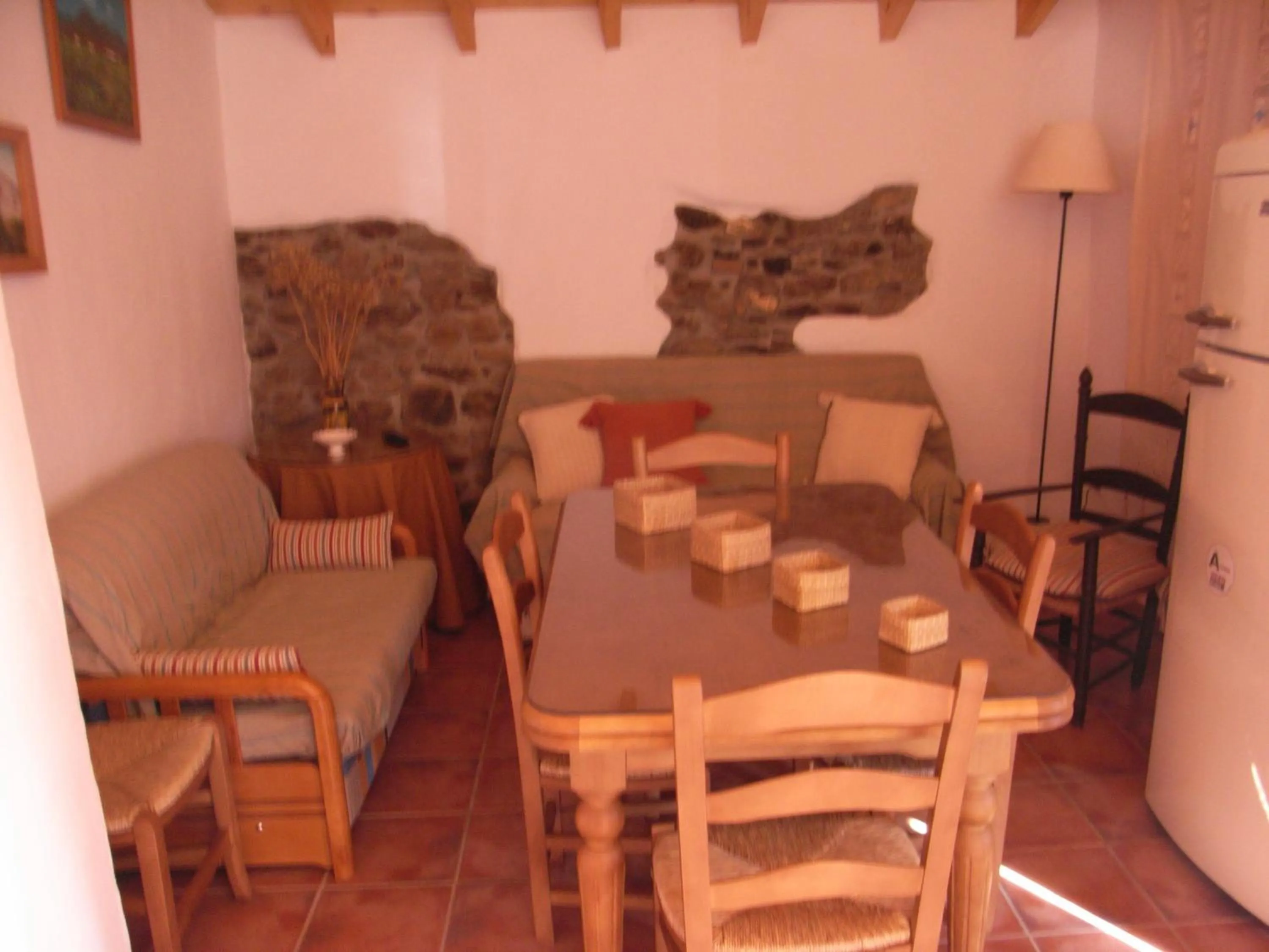Living room in La Casilla del Pastor