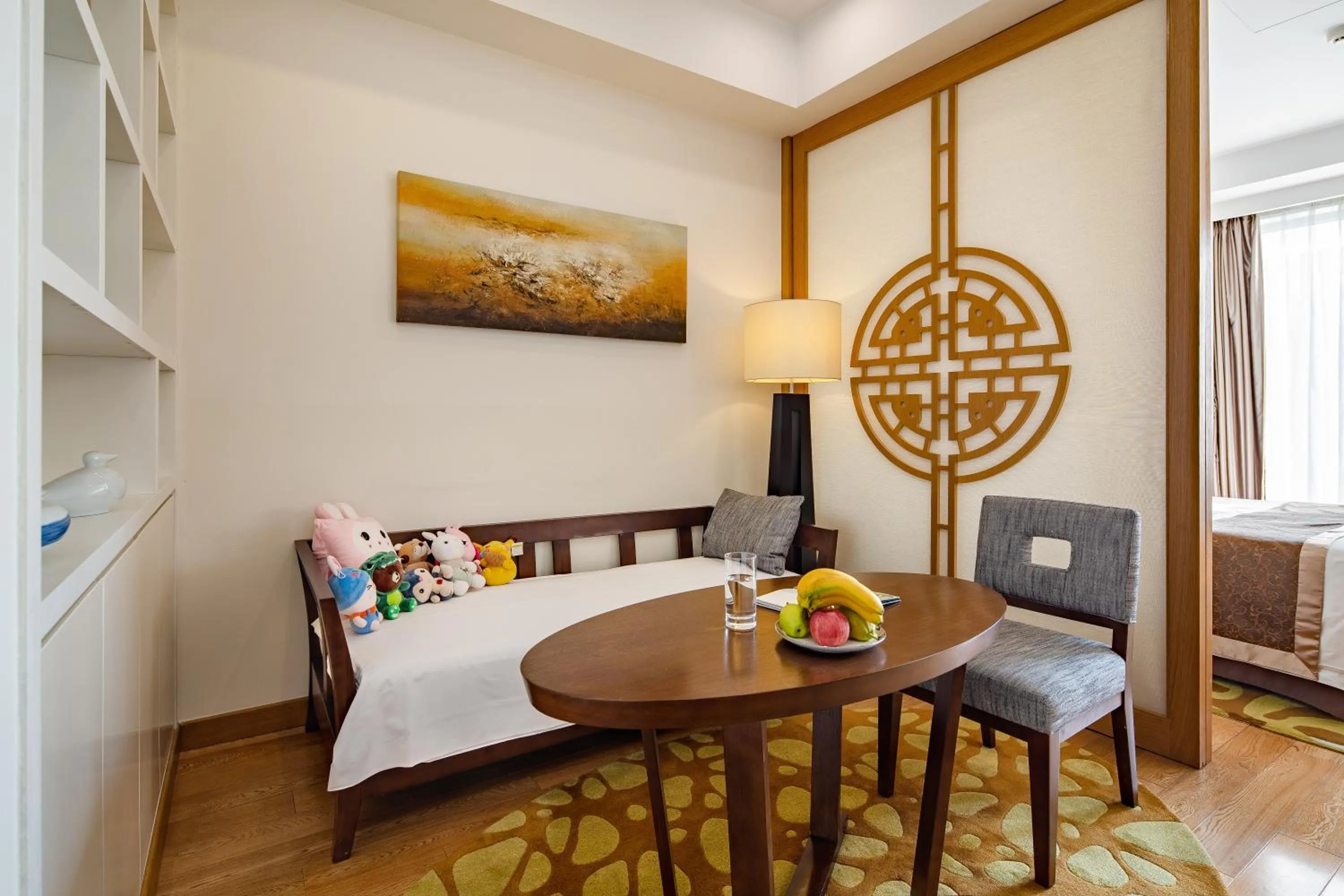 Living room in Shama Heda Serviced Apartment