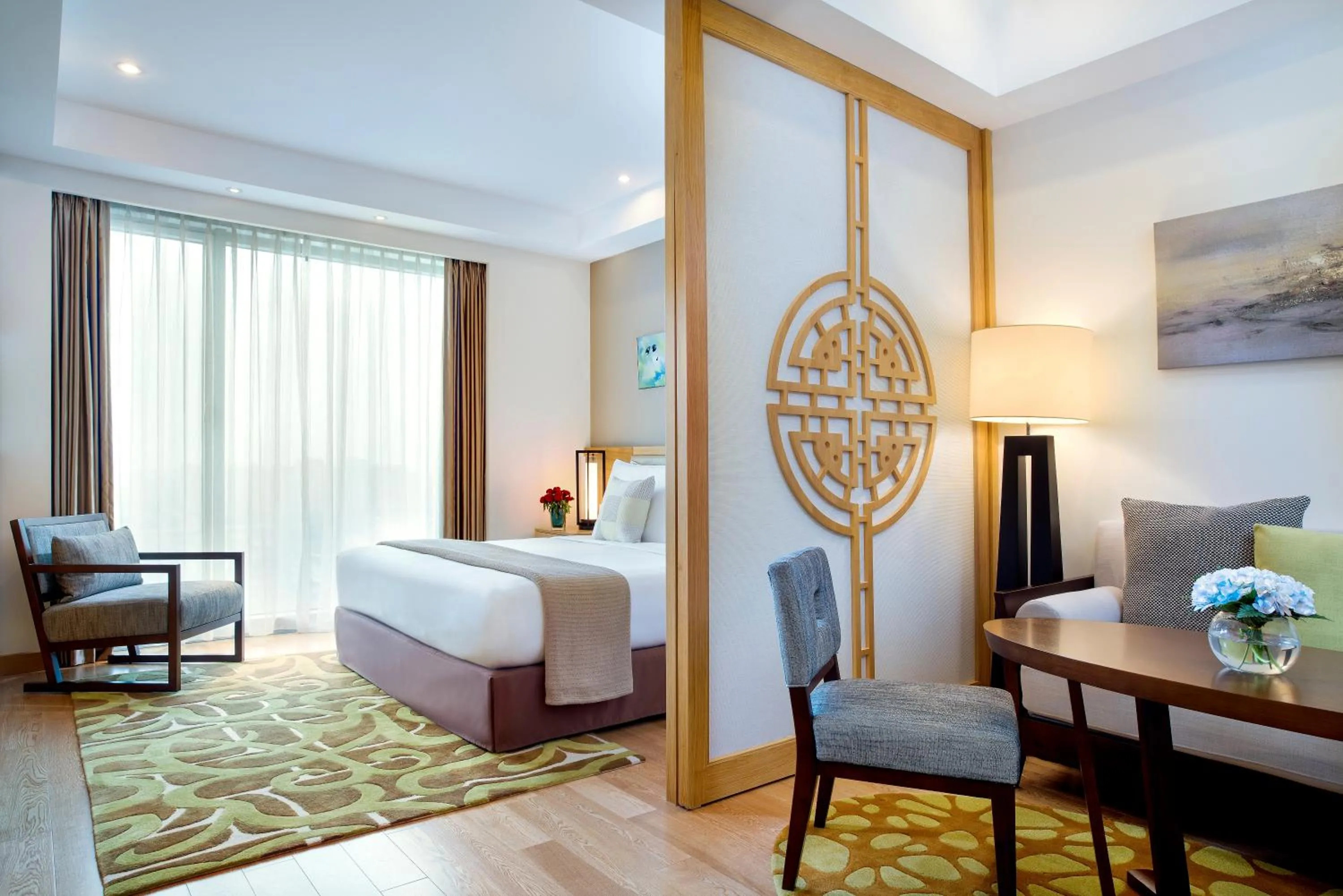 Photo of the whole room in Shama Heda Serviced Apartment