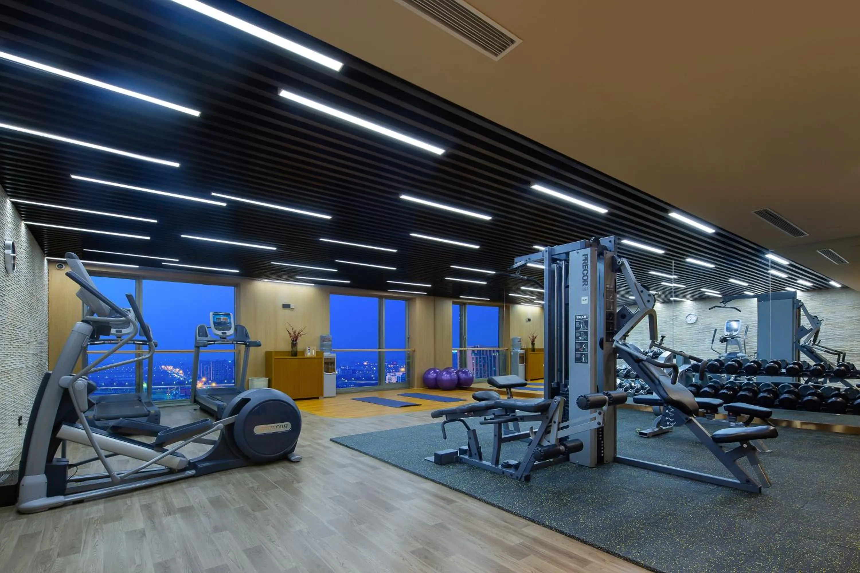 Fitness centre/facilities in Shama Heda Serviced Apartment