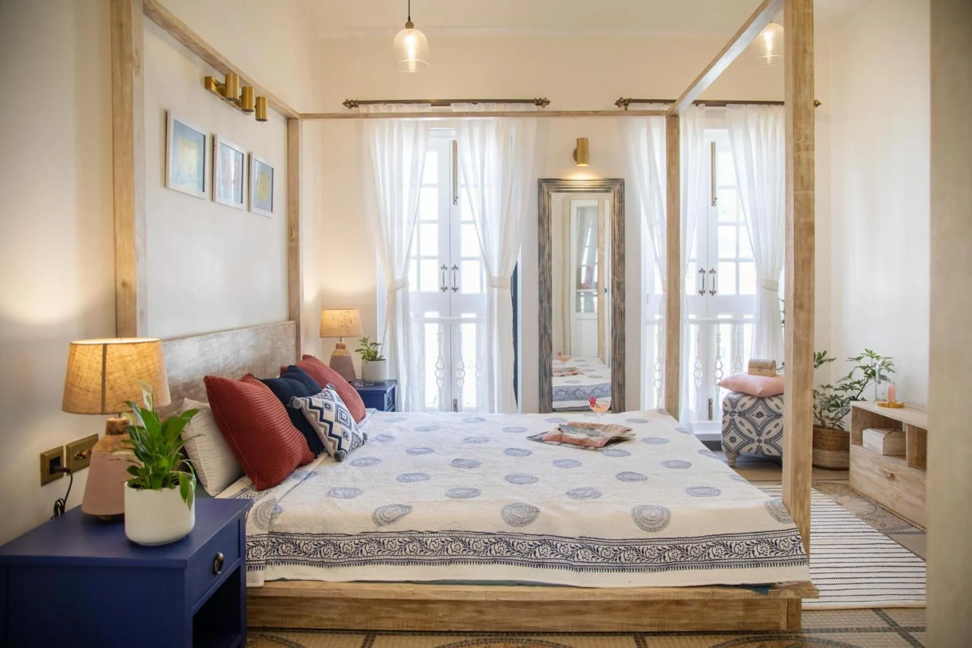 Bedroom, Bed in LohonoStays Colina Villa A