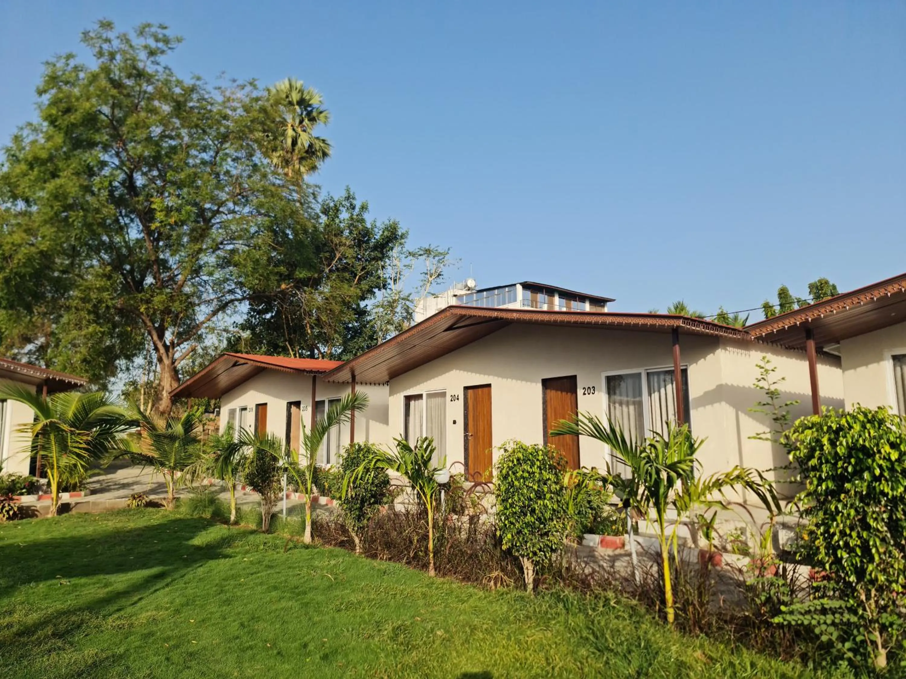 Garden in RiverView Tent Resort