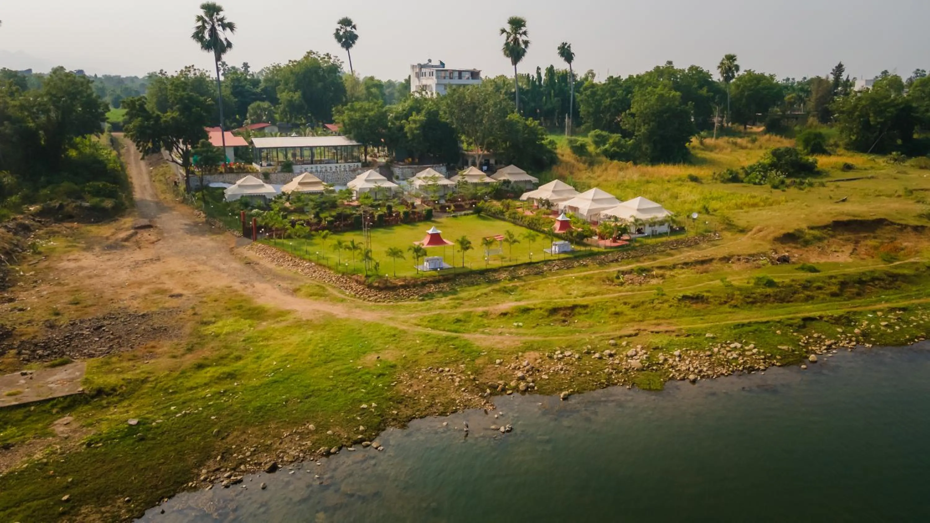 Property building in RiverView Tent Resort