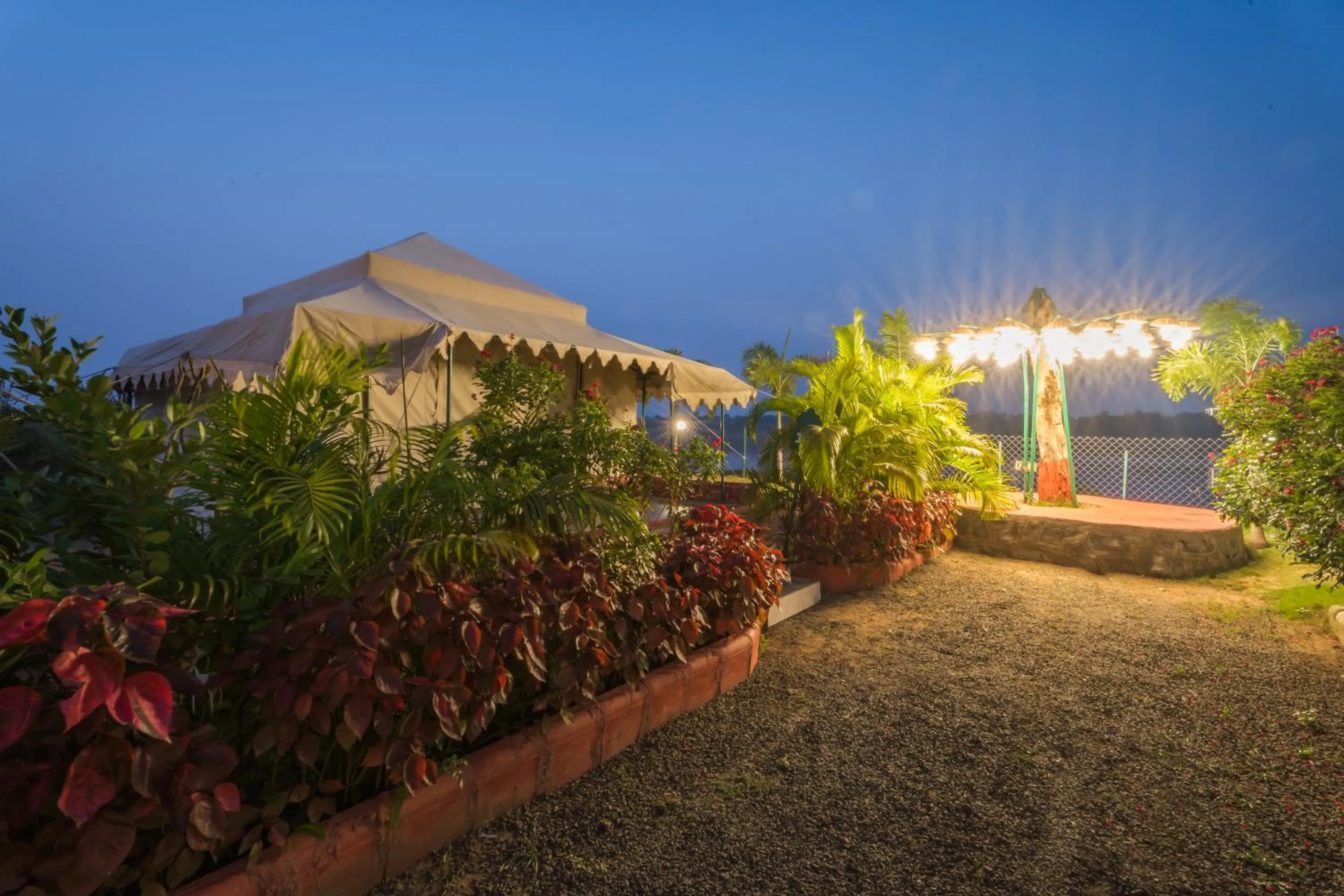 Balcony/Terrace in RiverView Tent Resort