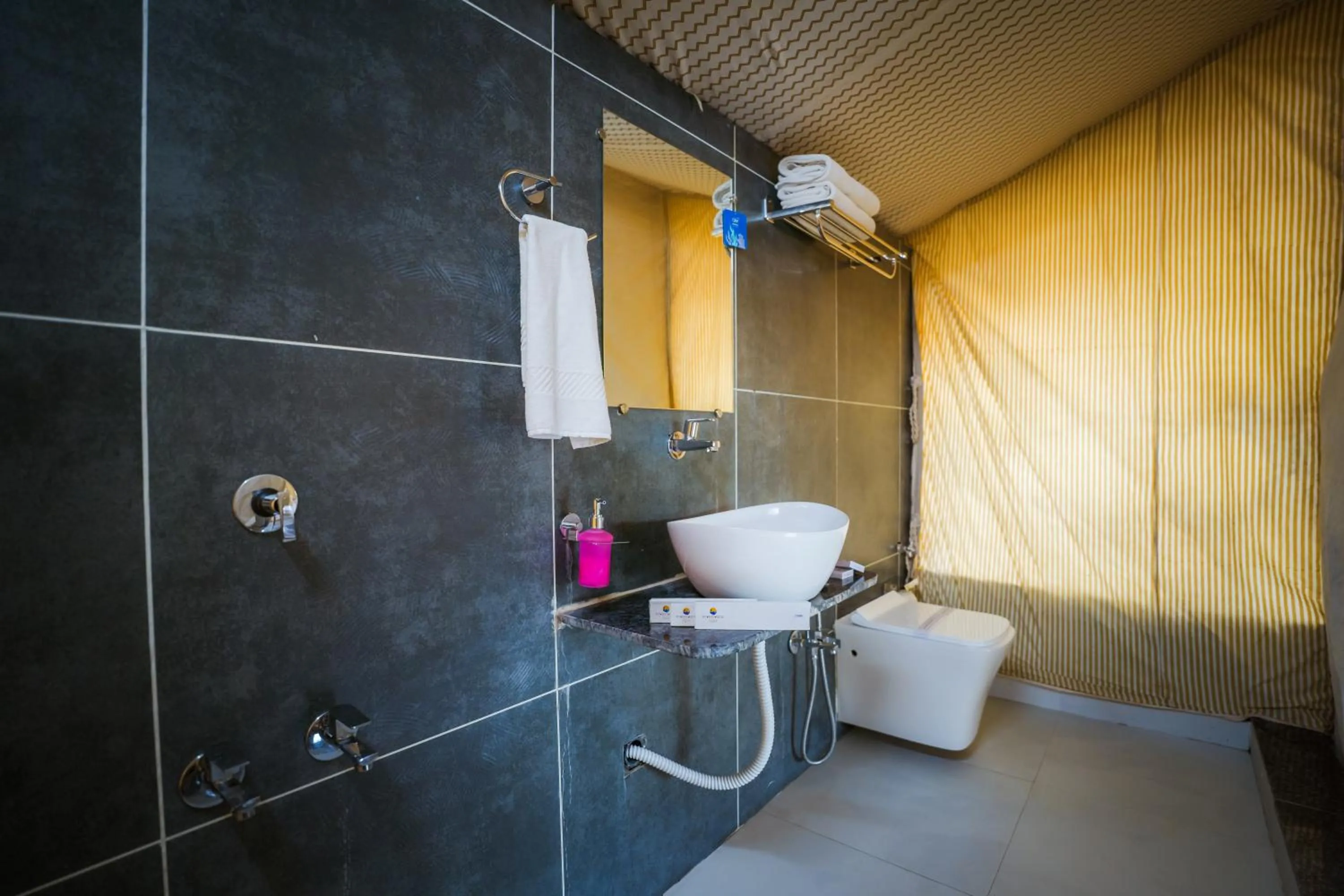 Toilet in RiverView Tent Resort