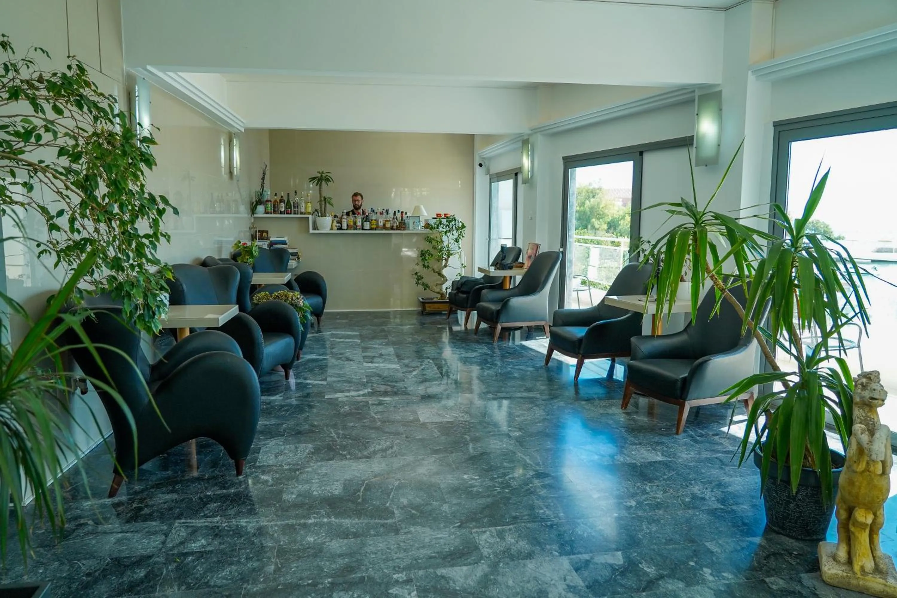 Lounge or bar in Porto Evia Boutique Hotel