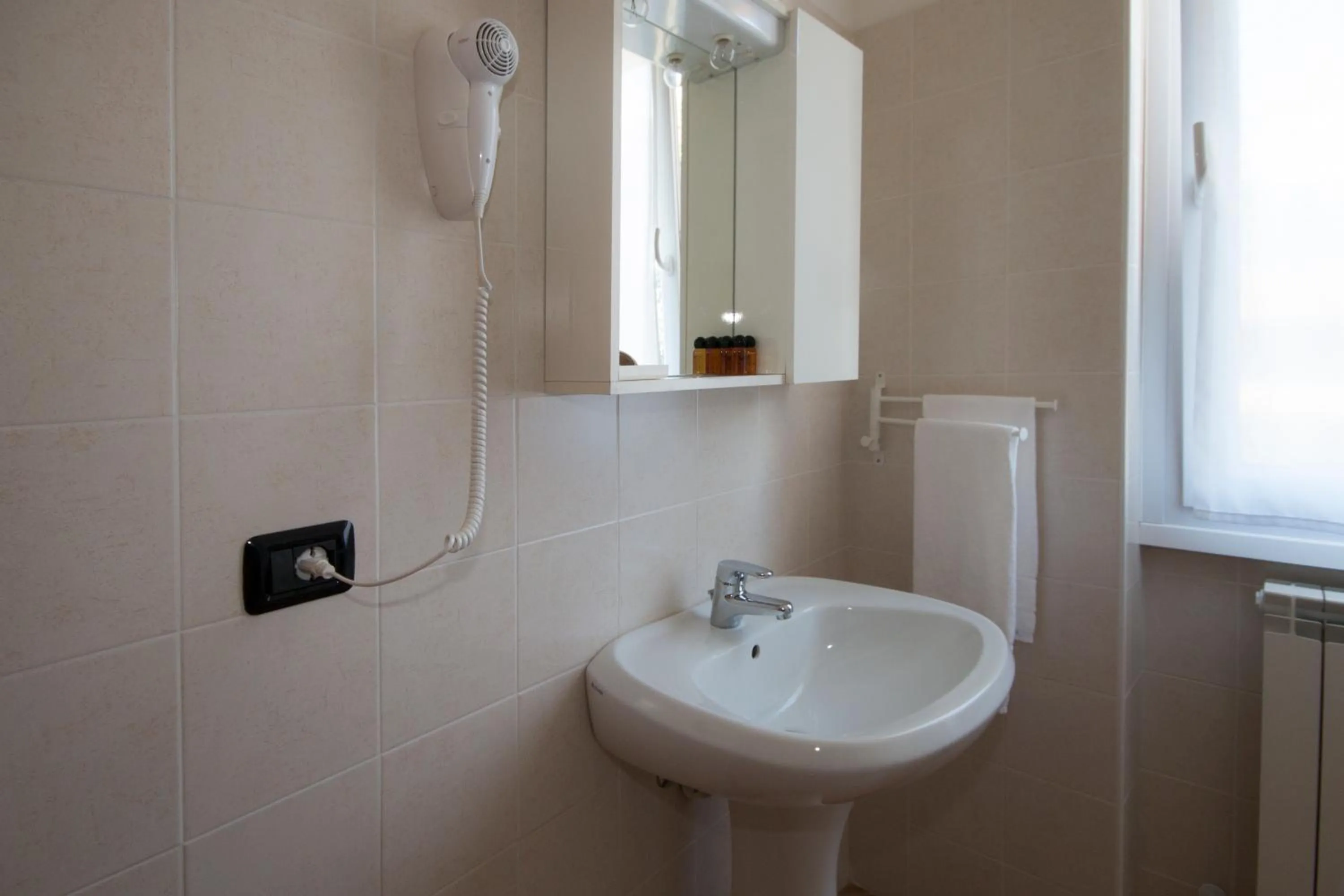 Shower in Lakeside Holiday Resort