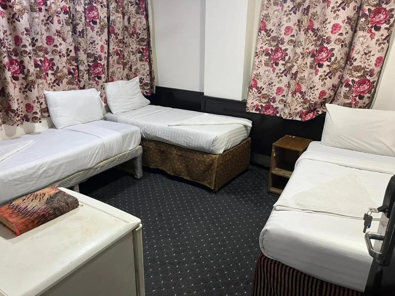 Bed in Hotel Burj Al Diyafa Mubarak