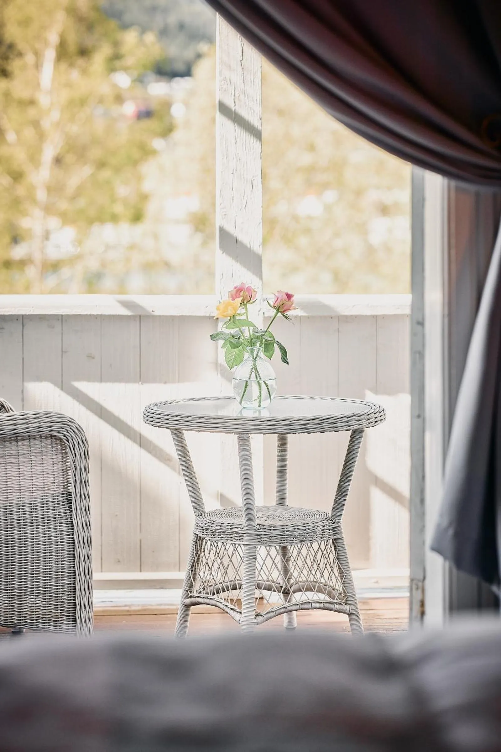Balcony/Terrace in Visnes Hotel Stryn