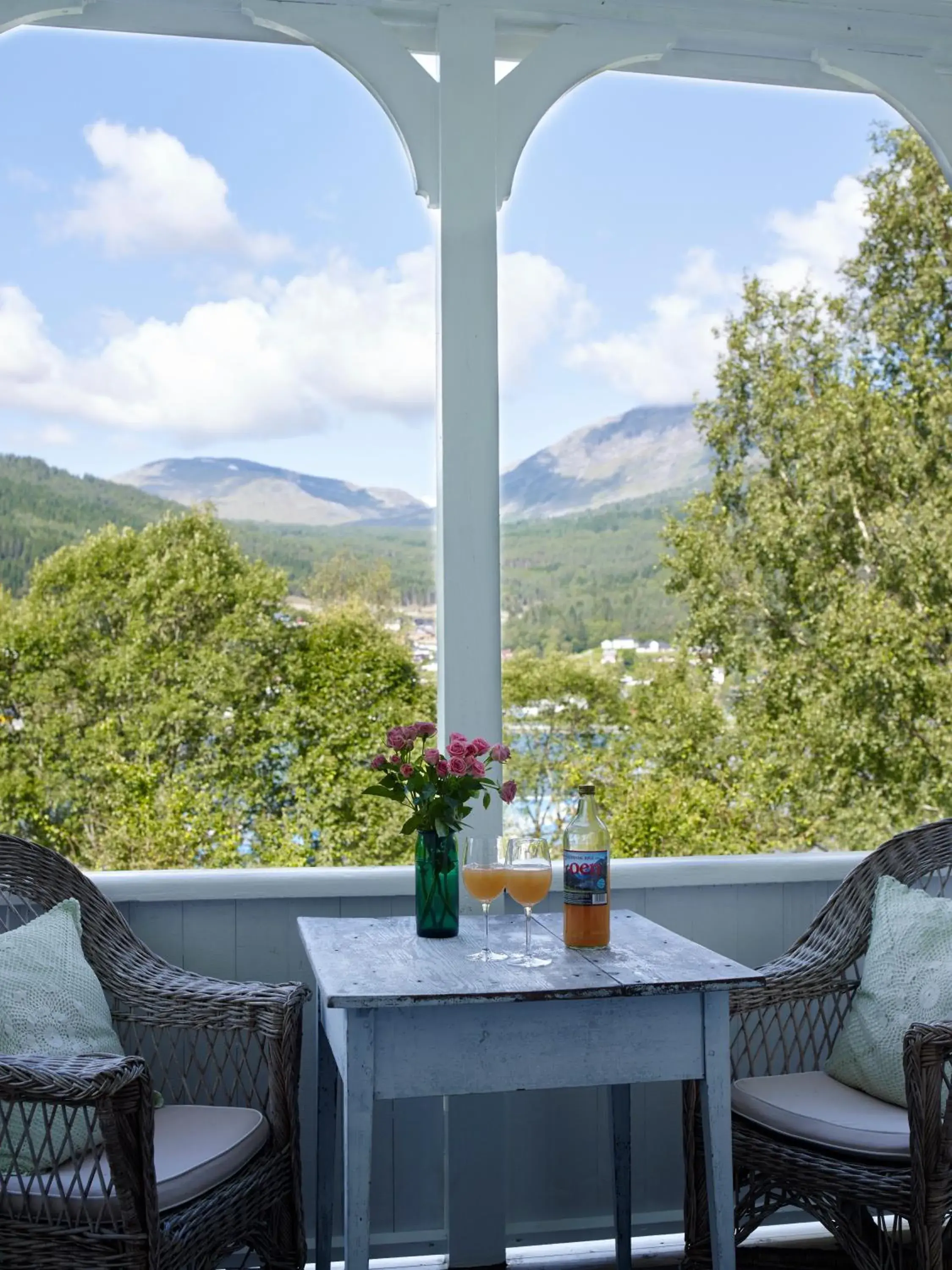 Double Room with Balcony in Visnes Hotel Stryn Double Room with Balcony in Visnes Hotel Stryn