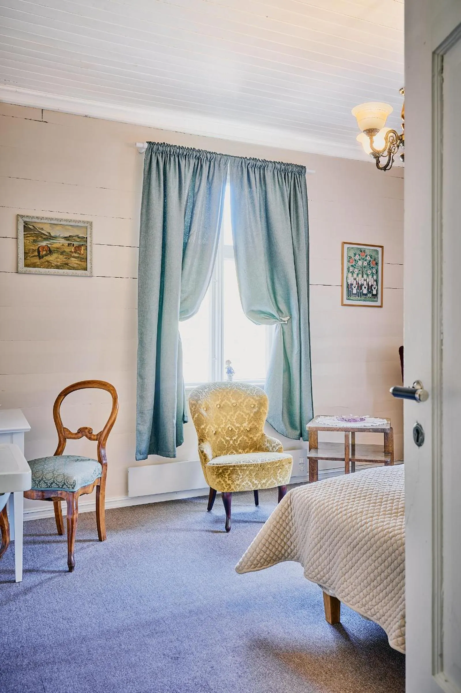 Bedroom, Bed in Visnes Hotel Stryn