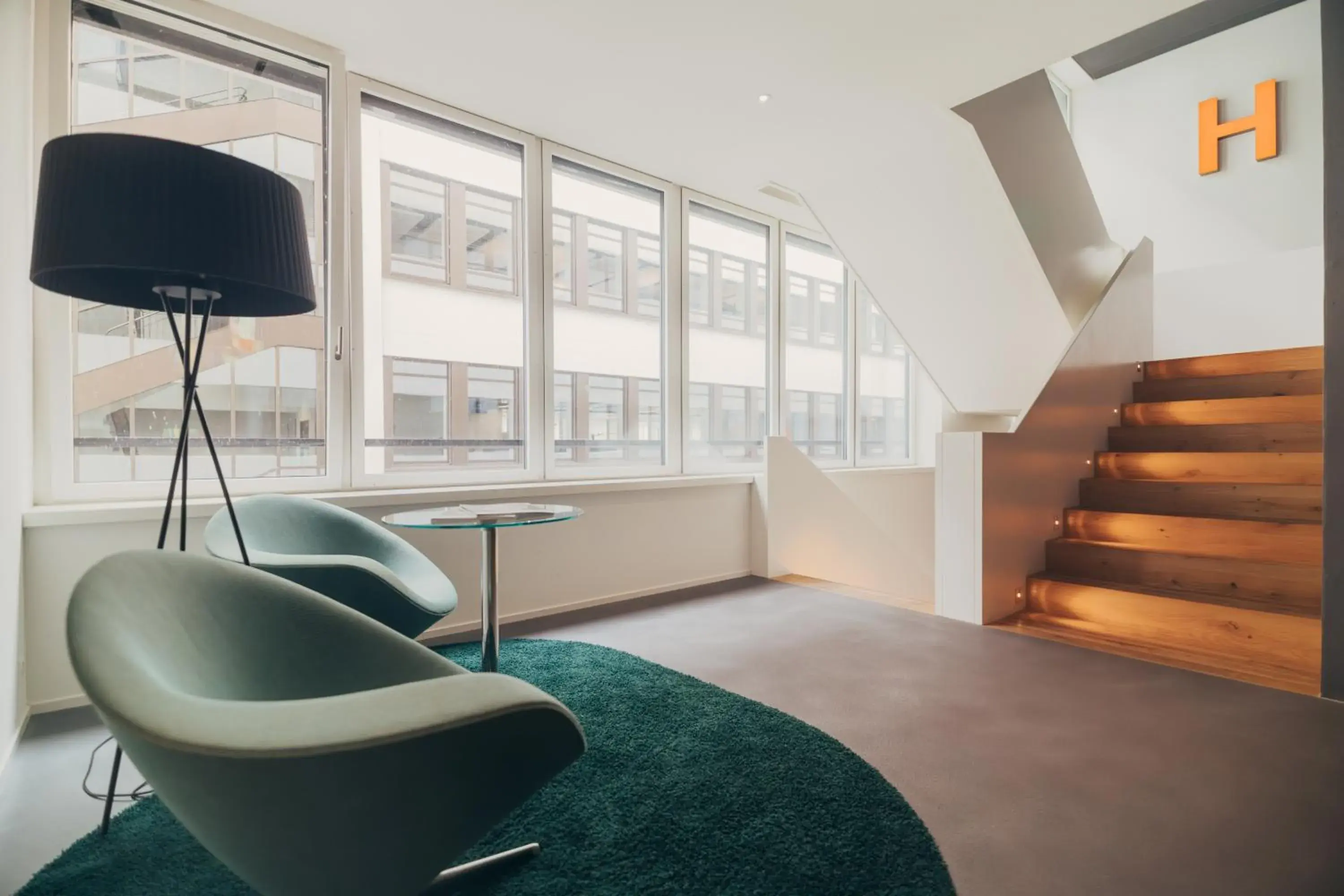 Property building in Trafo Hotel Baden Property building in Trafo Hotel Baden