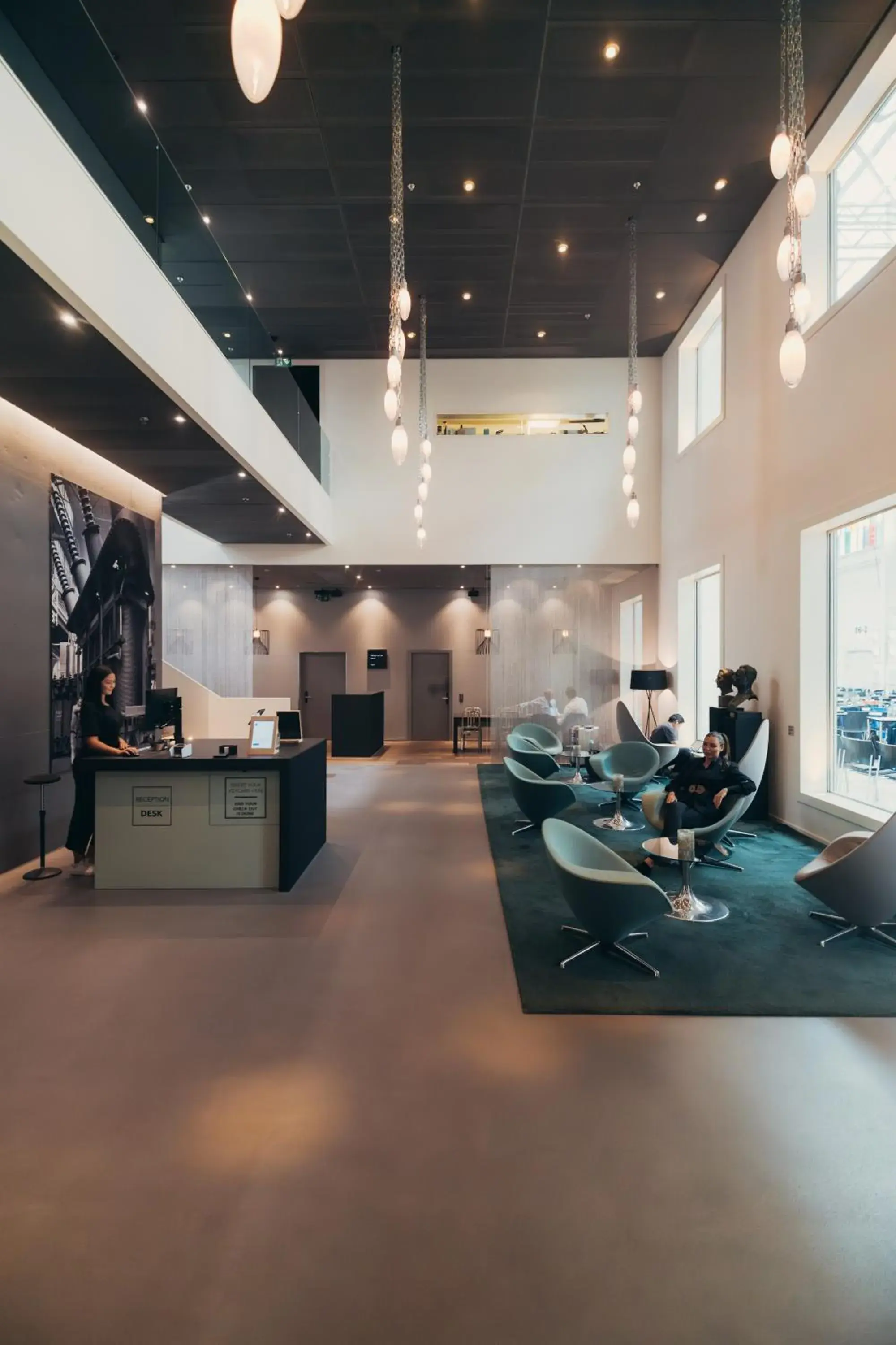 Property building in Trafo Hotel Baden Property building in Trafo Hotel Baden