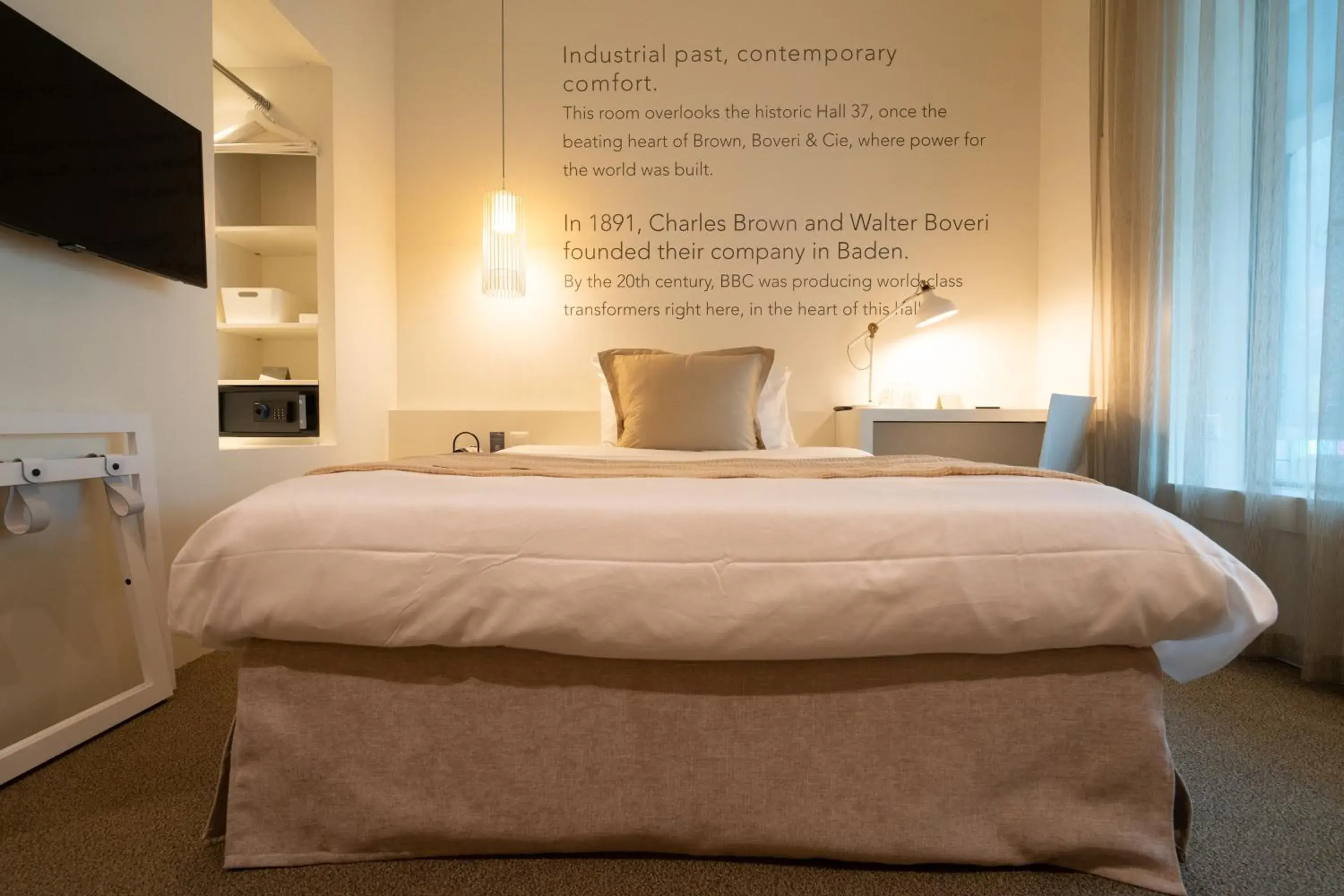 Bed in Trafo Hotel Baden Bed in Trafo Hotel Baden