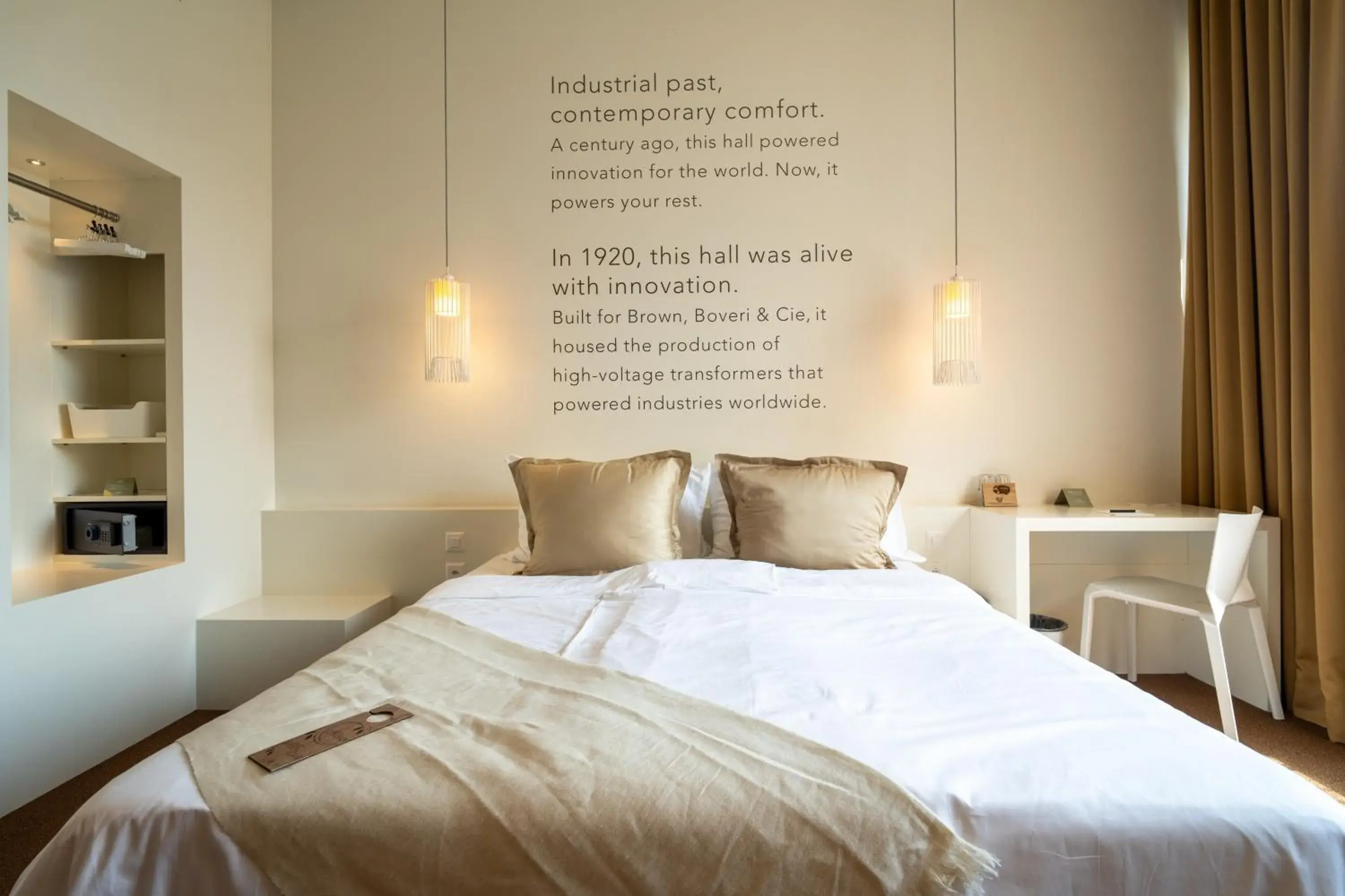 Bed in Trafo Hotel Baden Bed in Trafo Hotel Baden