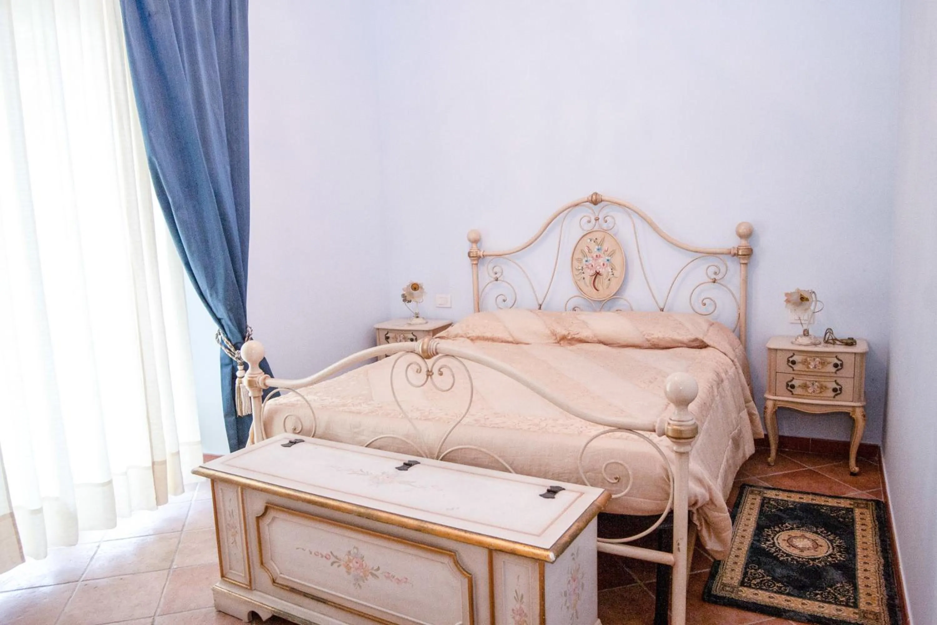 Bed in Villa Strampelli