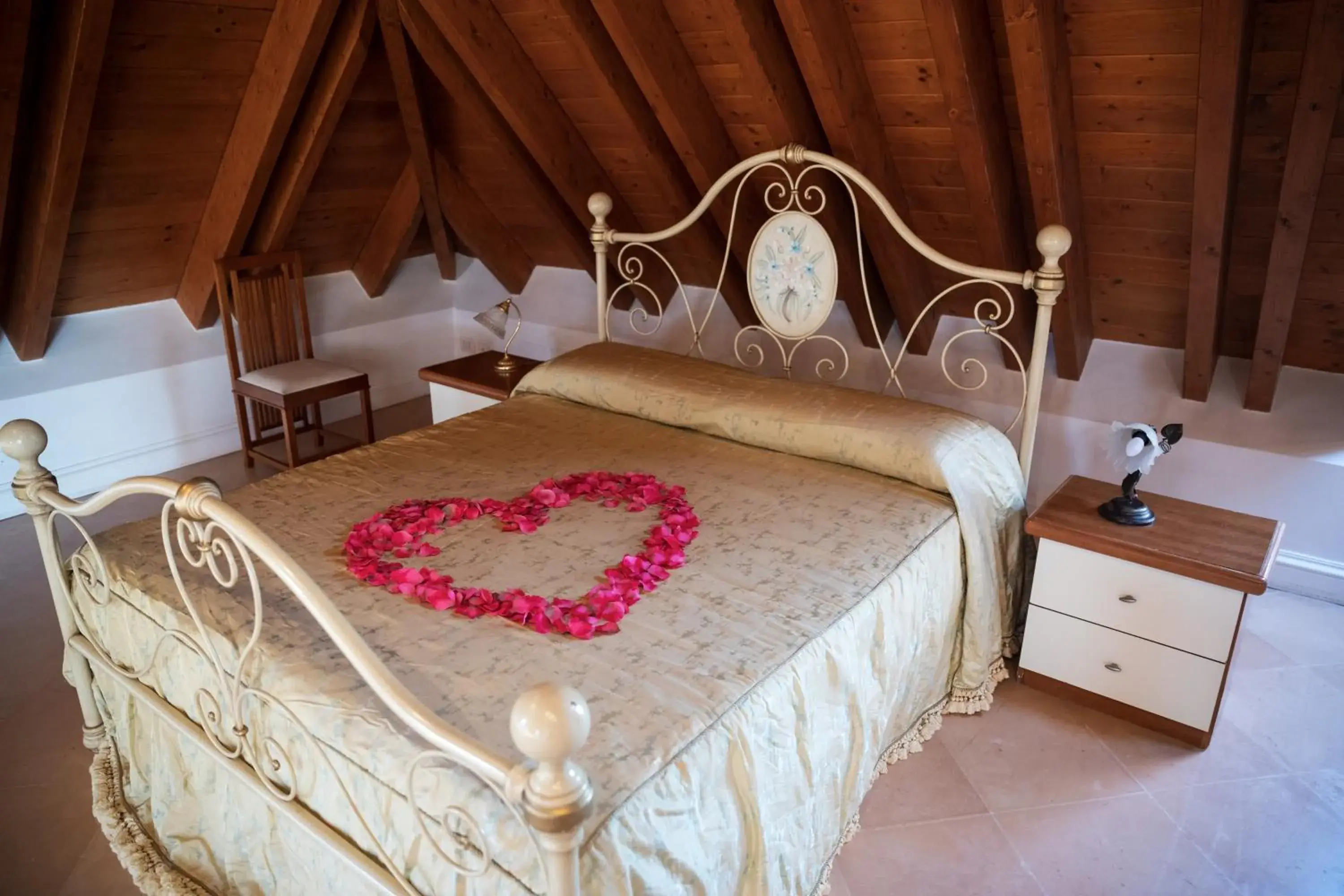 Bed in Villa Strampelli Bed in Villa Strampelli