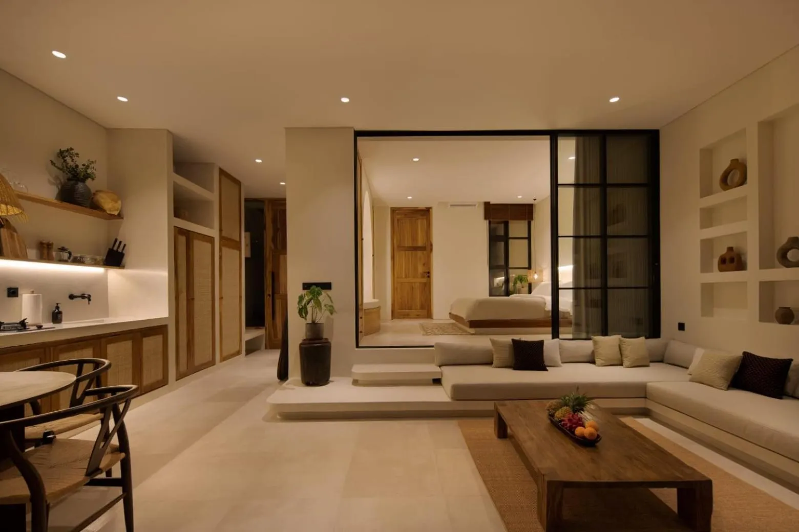 Living room in Tias Villas