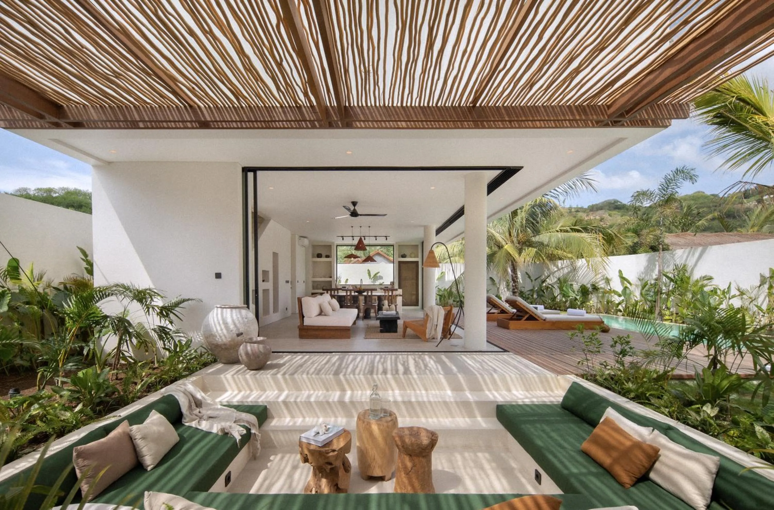 Garden in Tias Villas