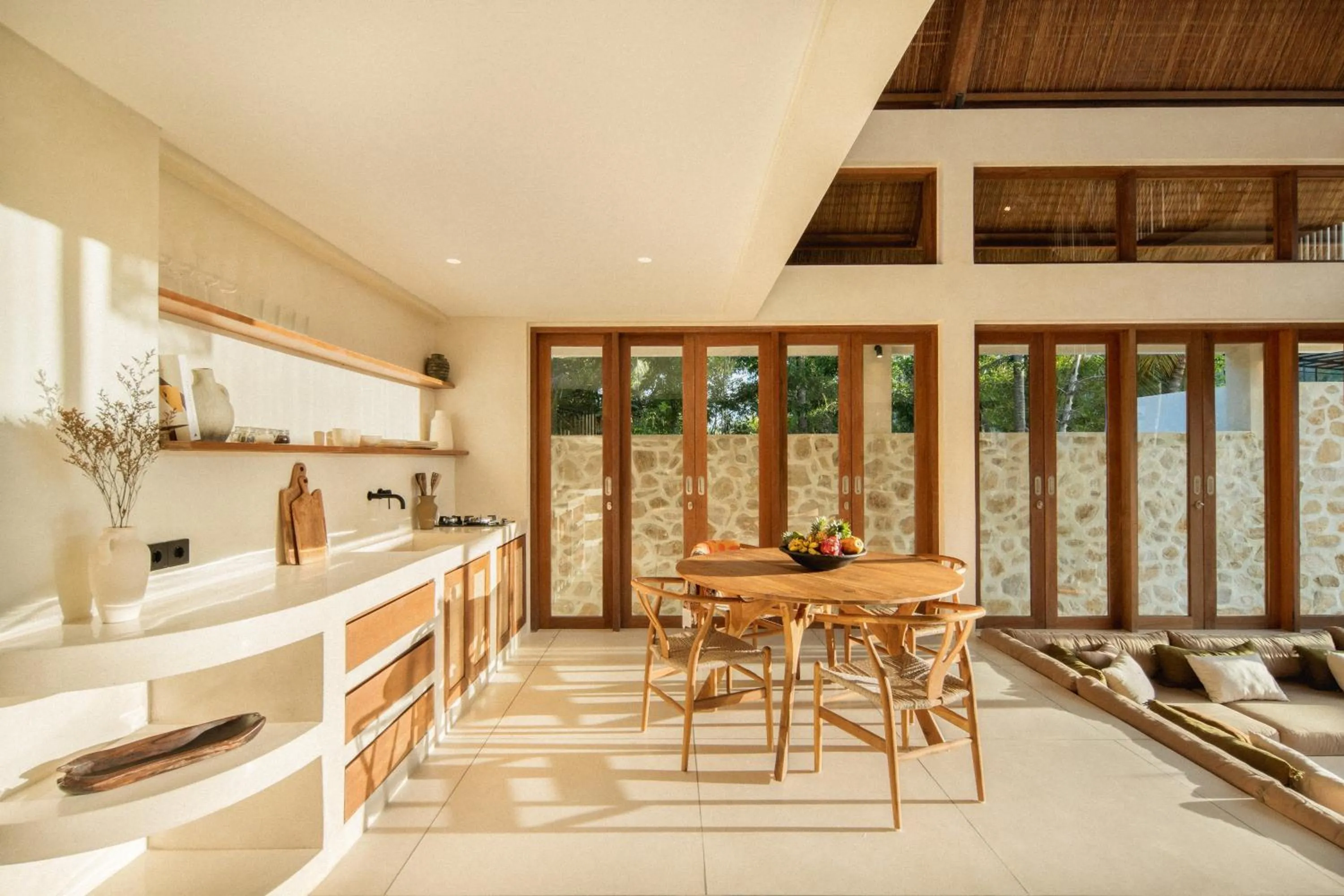 Kitchen or kitchenette in Tias Villas