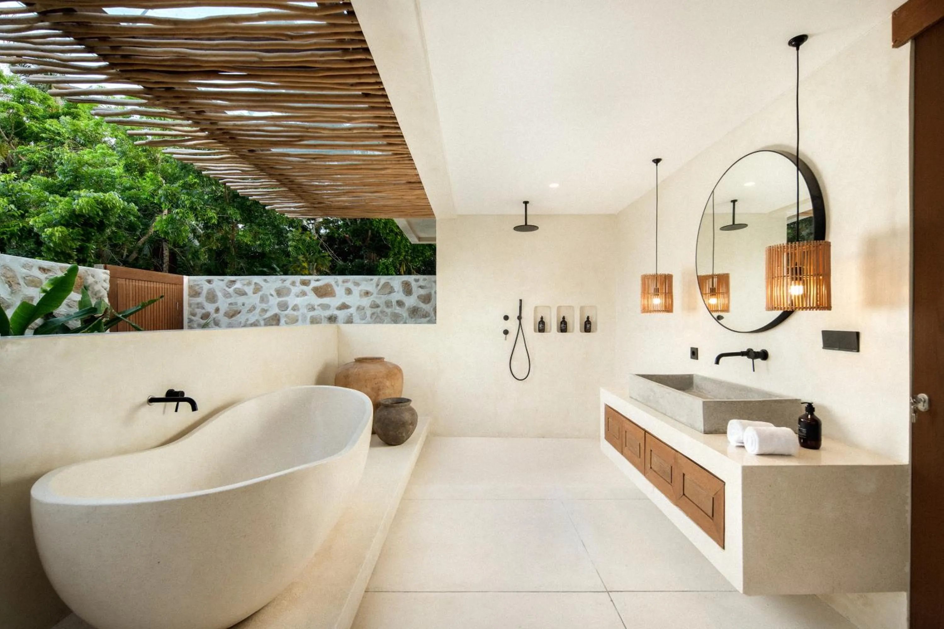 Bathroom in Tias Villas