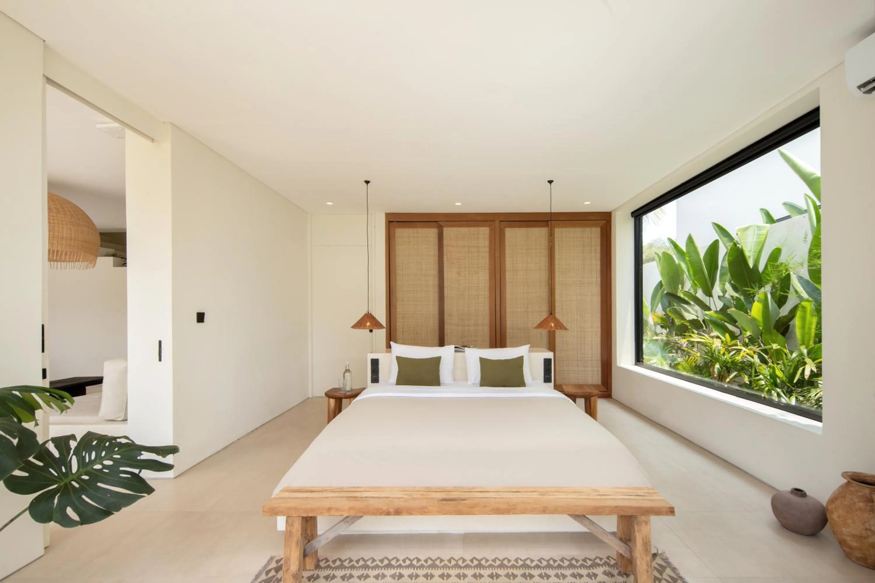 Bed in Tias Villas