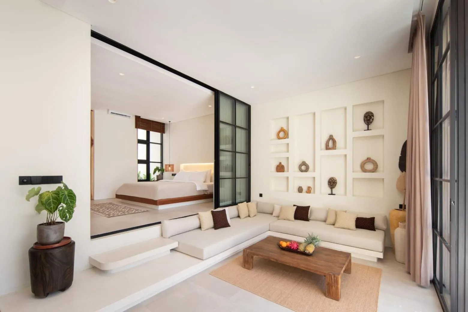 Living room in Tias Villas