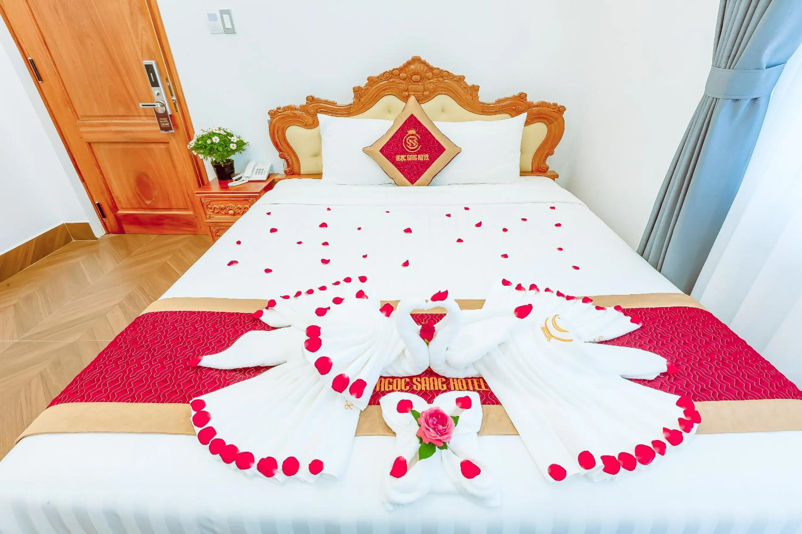 Bed in Ngọc Sang 2 Hotel