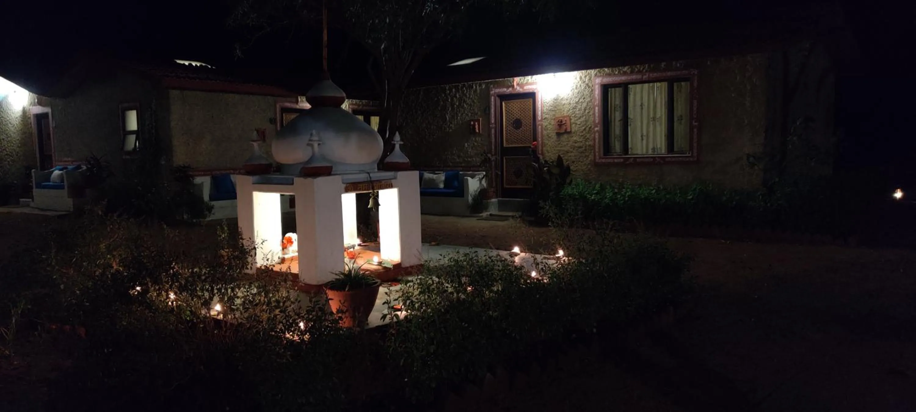 Place of worship in Bandhavgarh Jungle Lodge