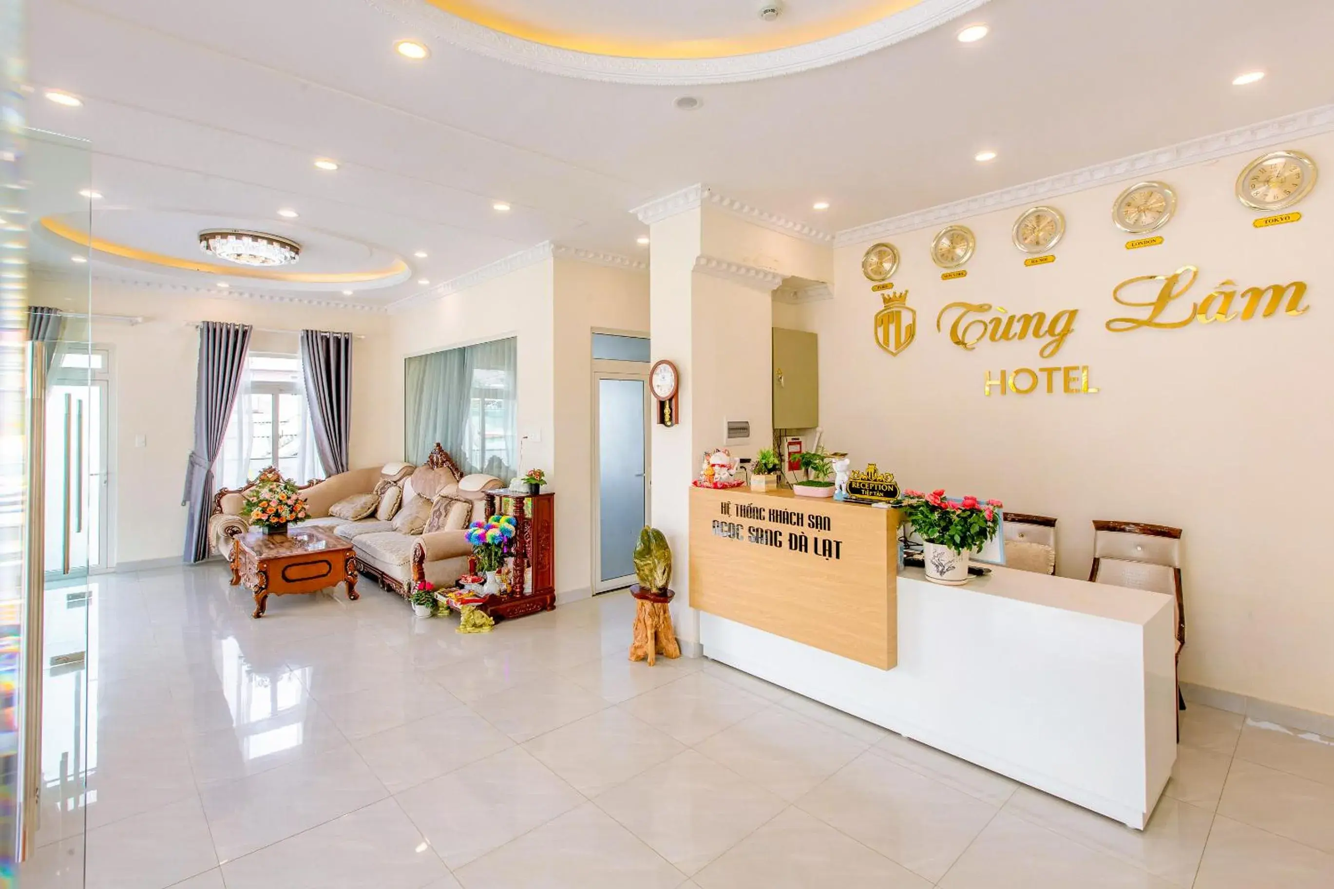 Lobby or reception in Ngọc Sang 3 Hotel Lobby or reception in Ngọc Sang 3 Hotel