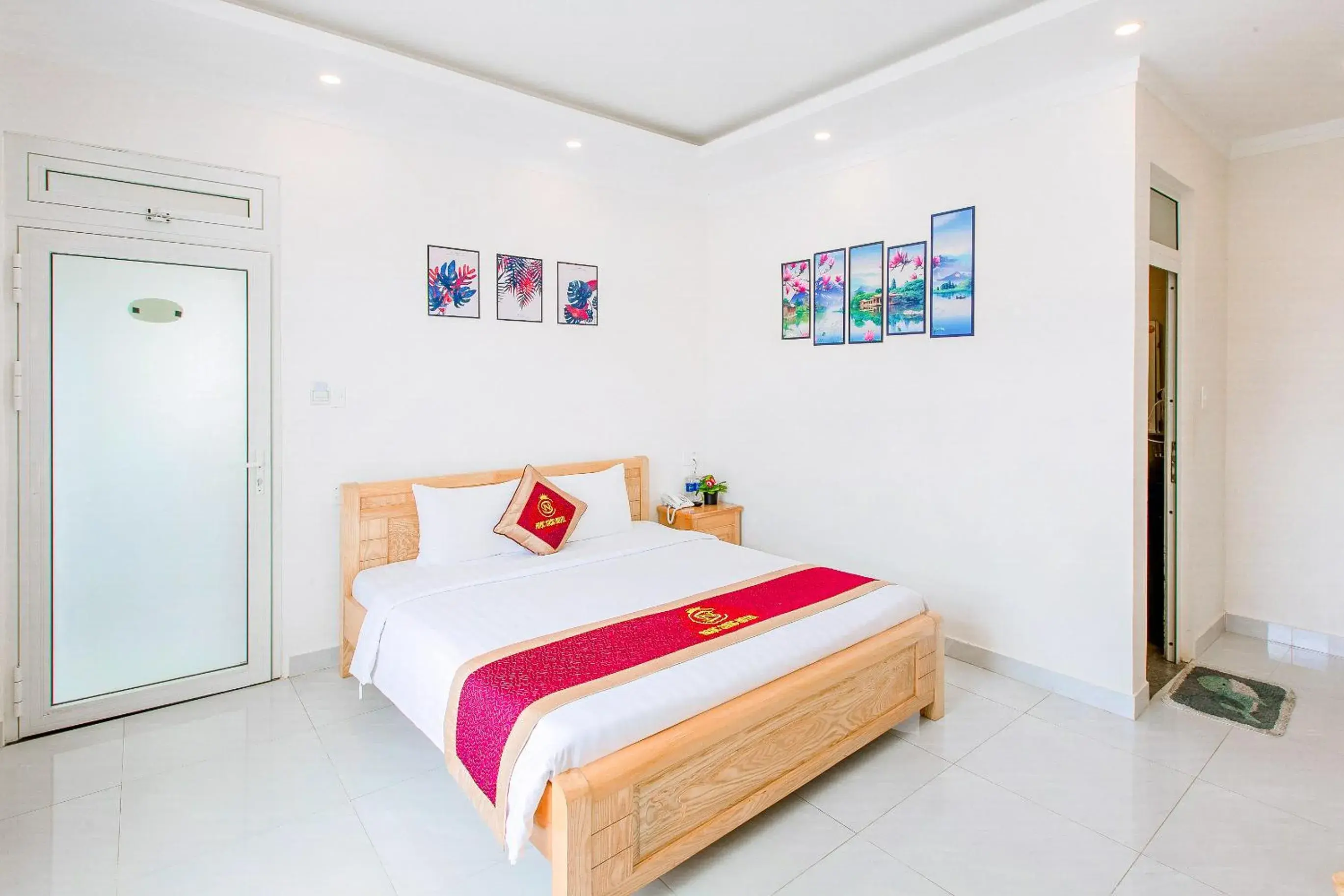 Bed in Ngọc Sang 3 Hotel Bed in Ngọc Sang 3 Hotel