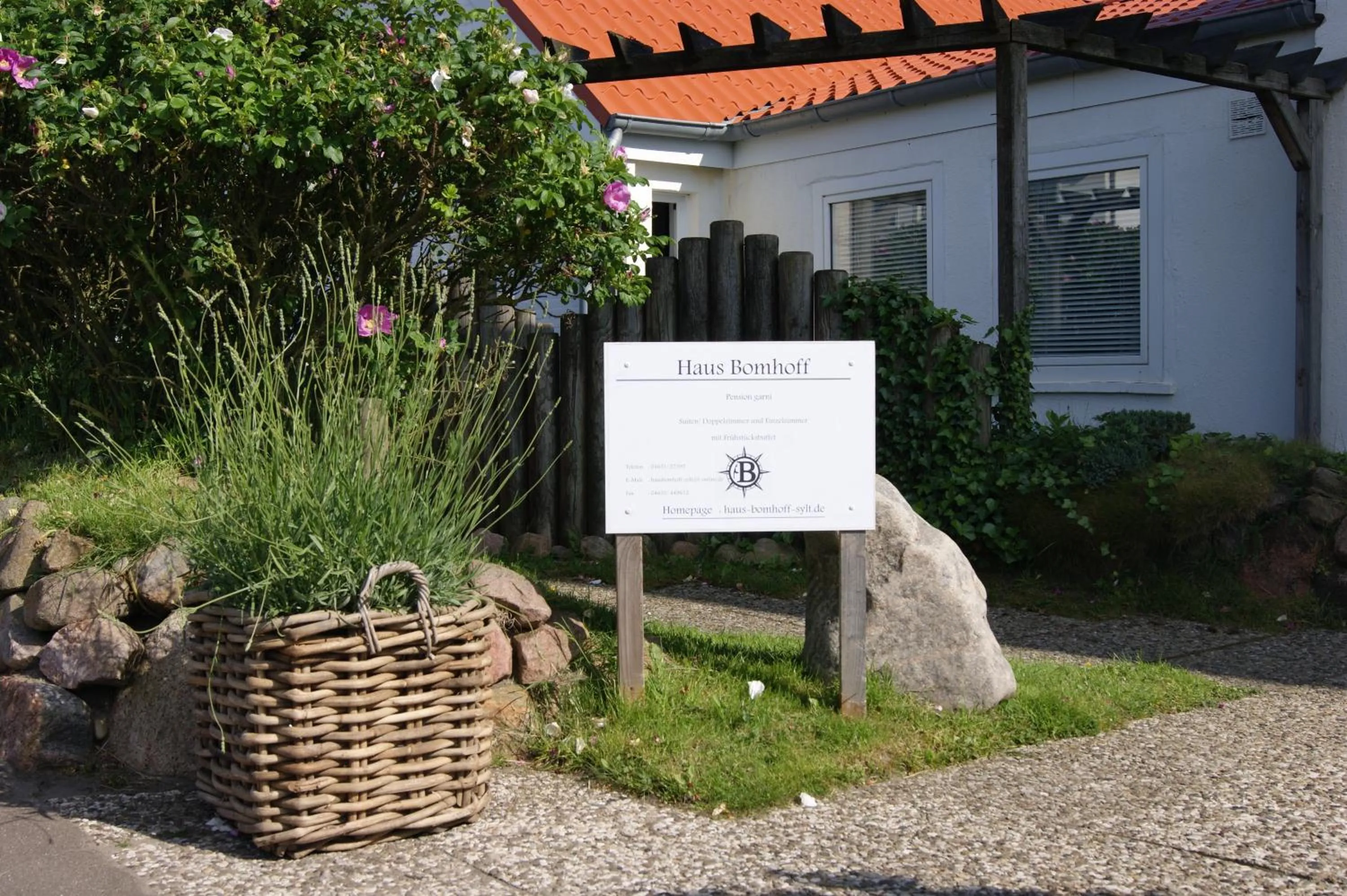 Facade/entrance in Haus Bomhoff Sylt