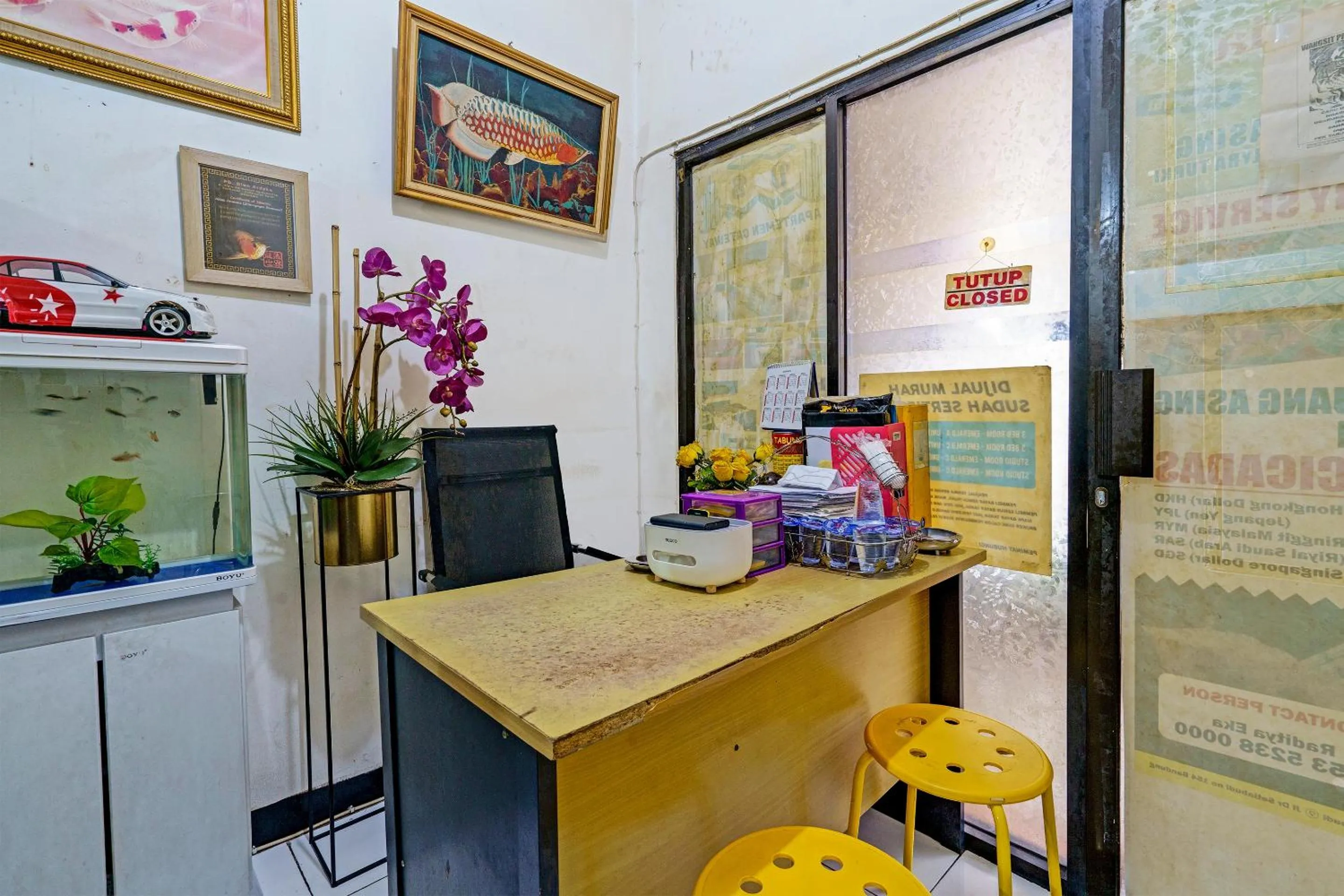 Lobby or reception in OYO Life 92718 Apartement Gateway Cicadas