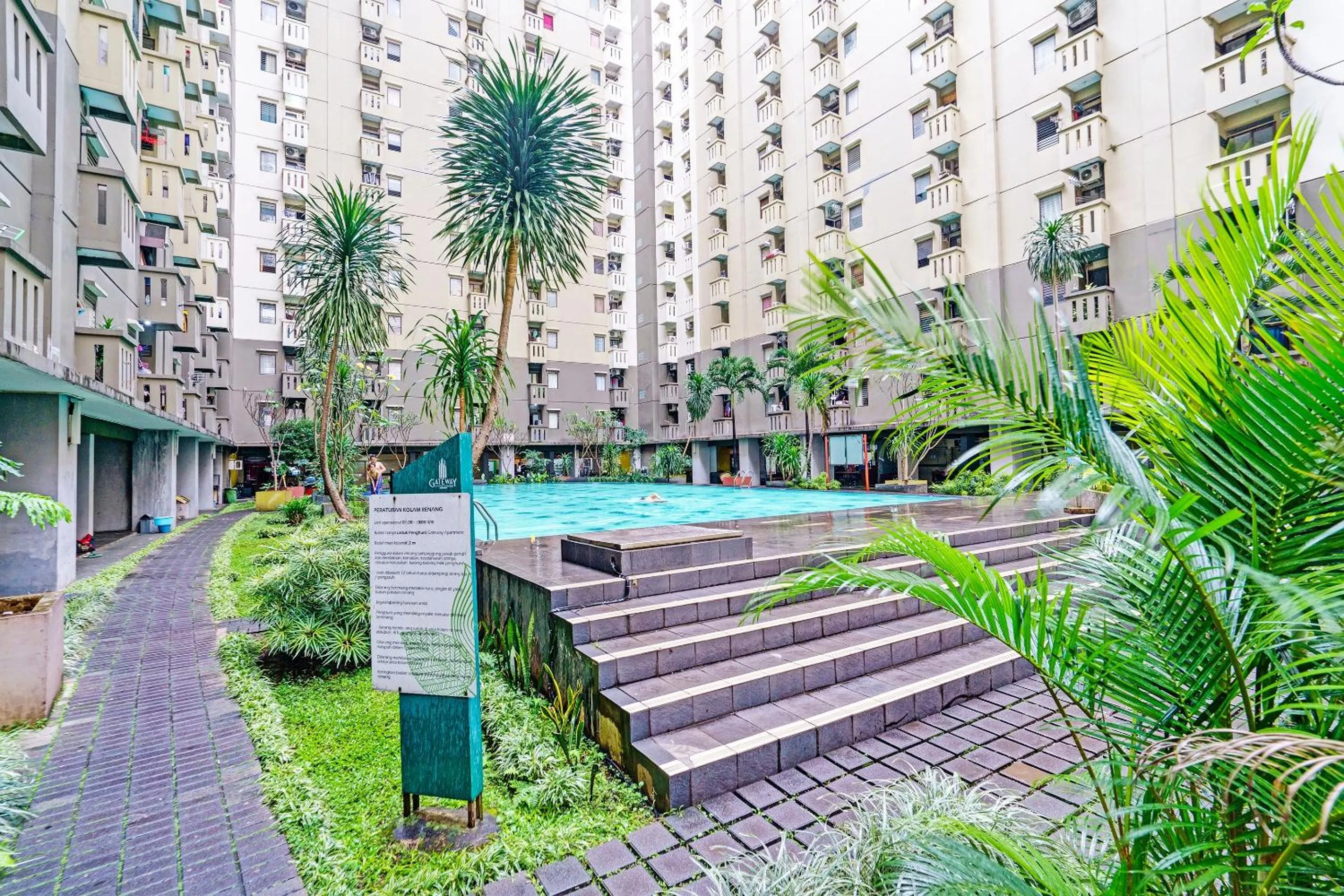 Lobby or reception in OYO Life 92718 Apartement Gateway Cicadas