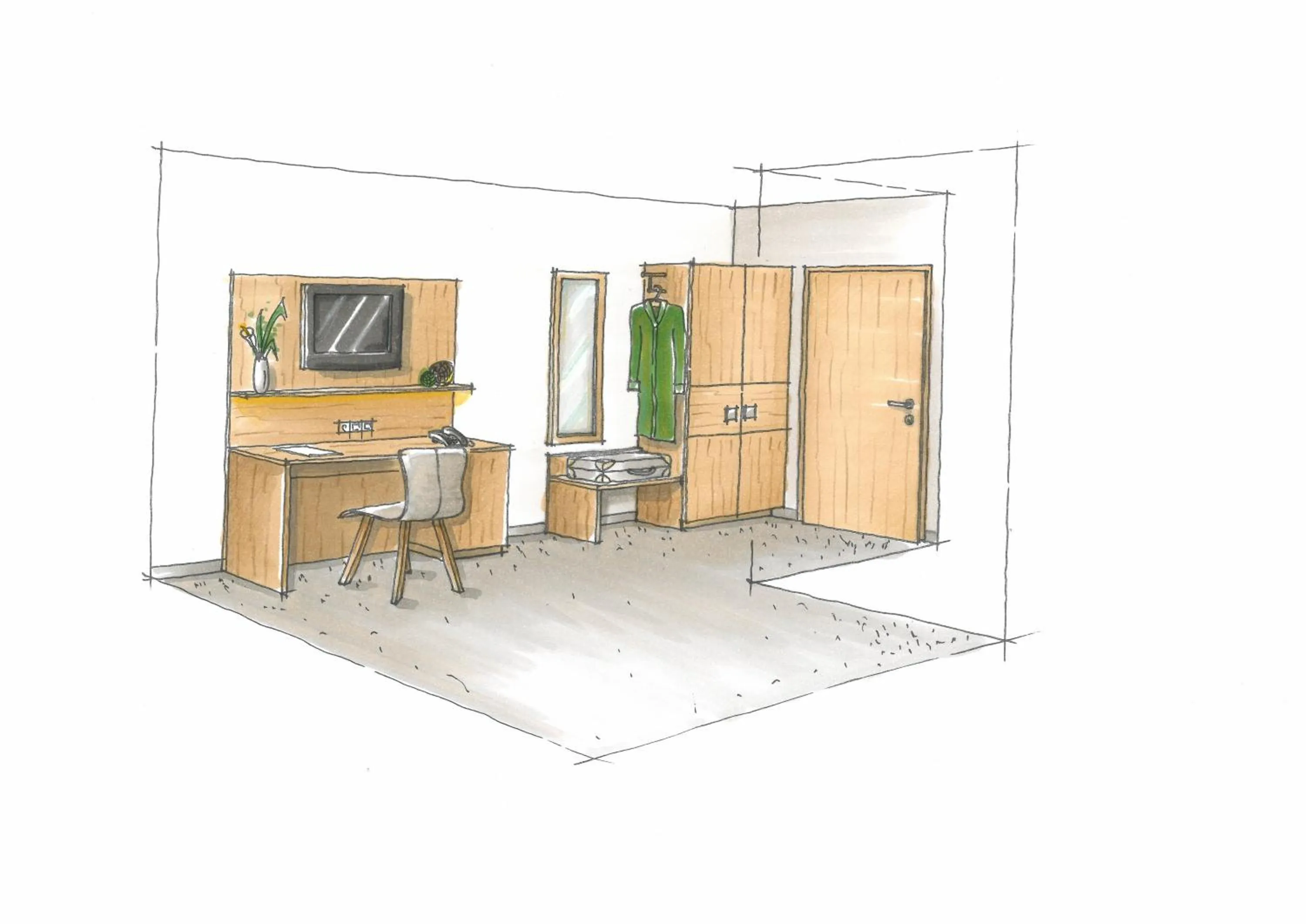 Decorative detail in Pflugwirts Hotel und Gasthaus