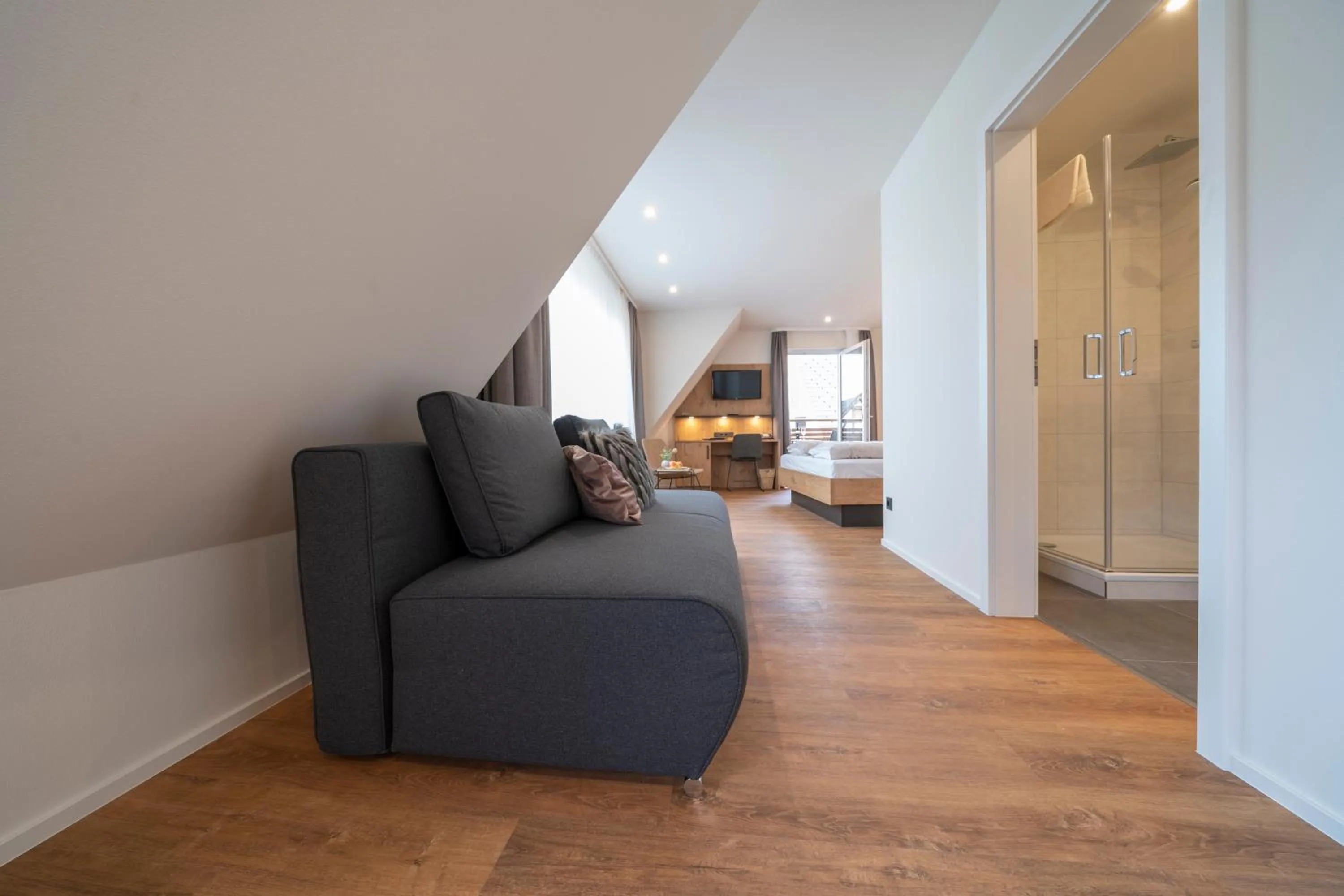 Seating area in Pflugwirts Hotel und Gasthaus