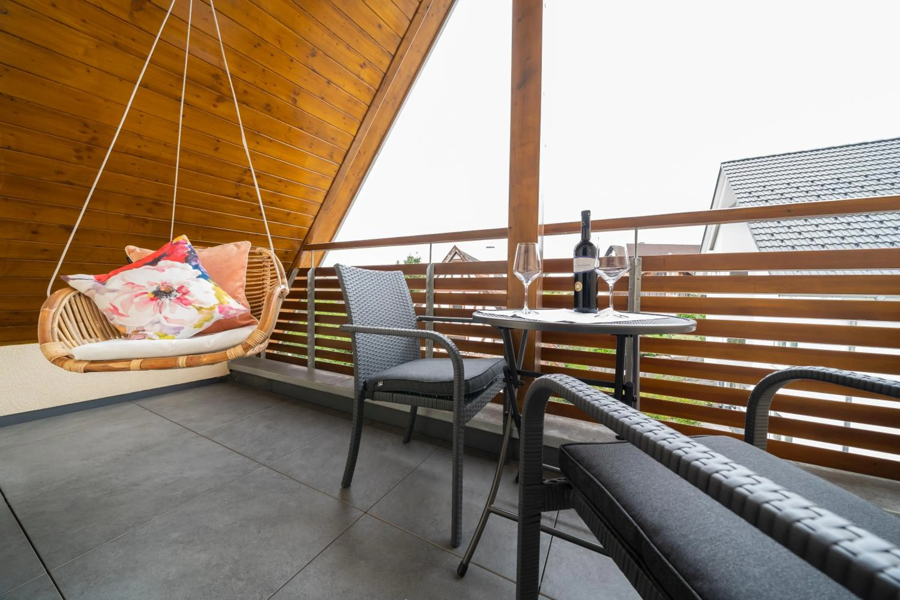 Balcony/Terrace in Pflugwirts Hotel und Gasthaus