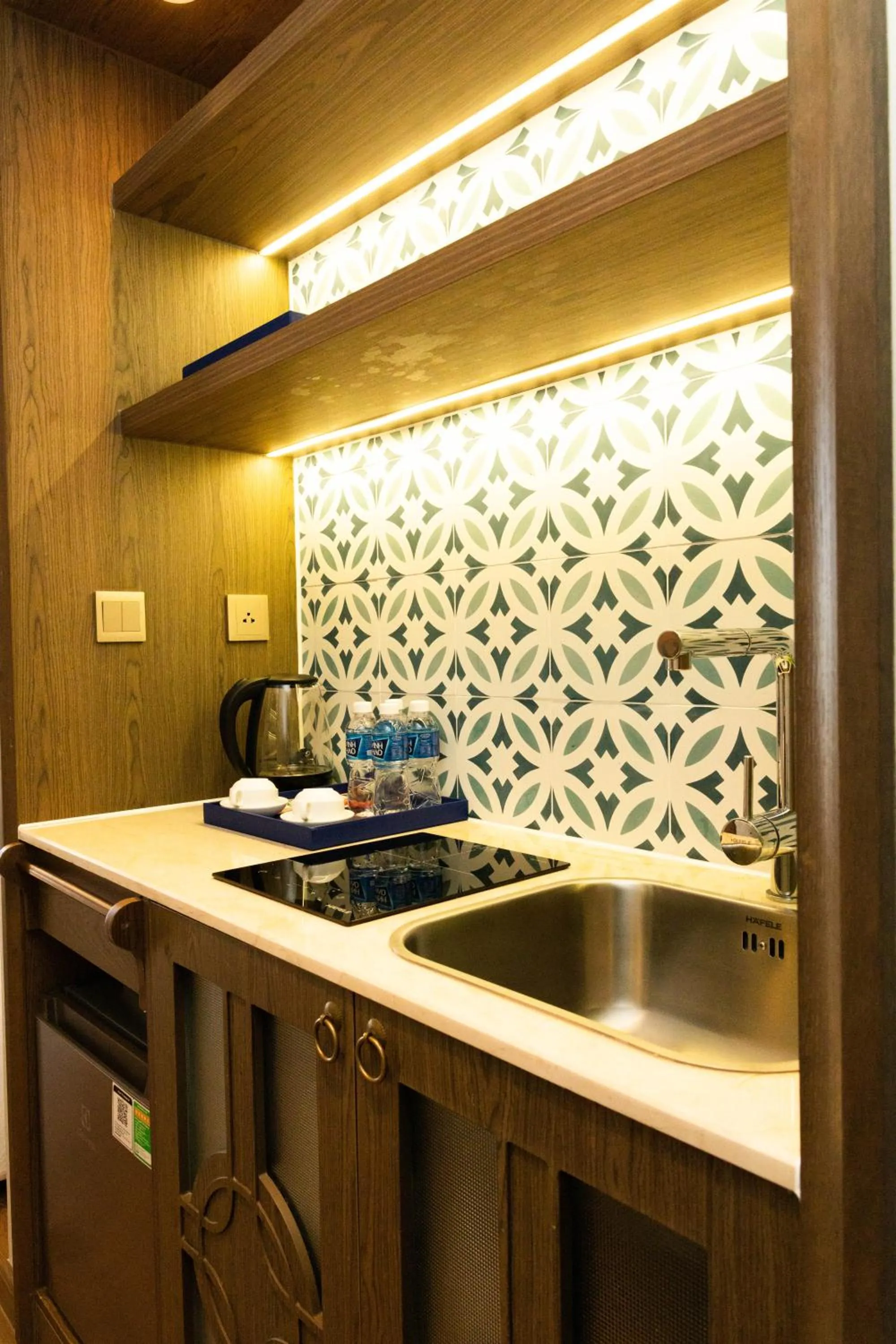 Kitchen or kitchenette in Apec Nirvana Peace Mui Ne