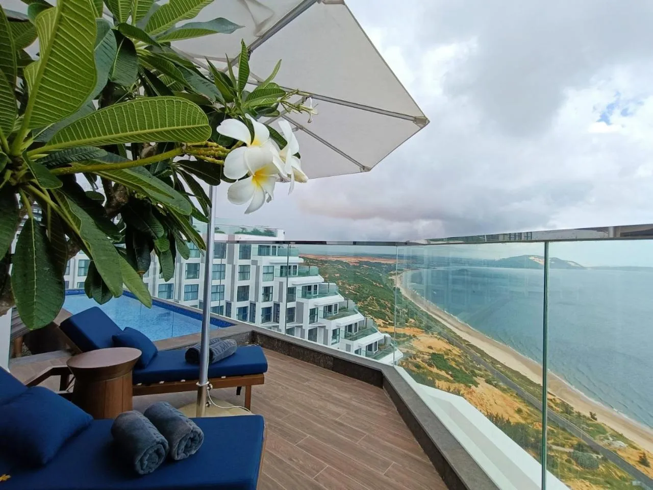 Balcony/Terrace in Apec Nirvana Peace Mui Ne