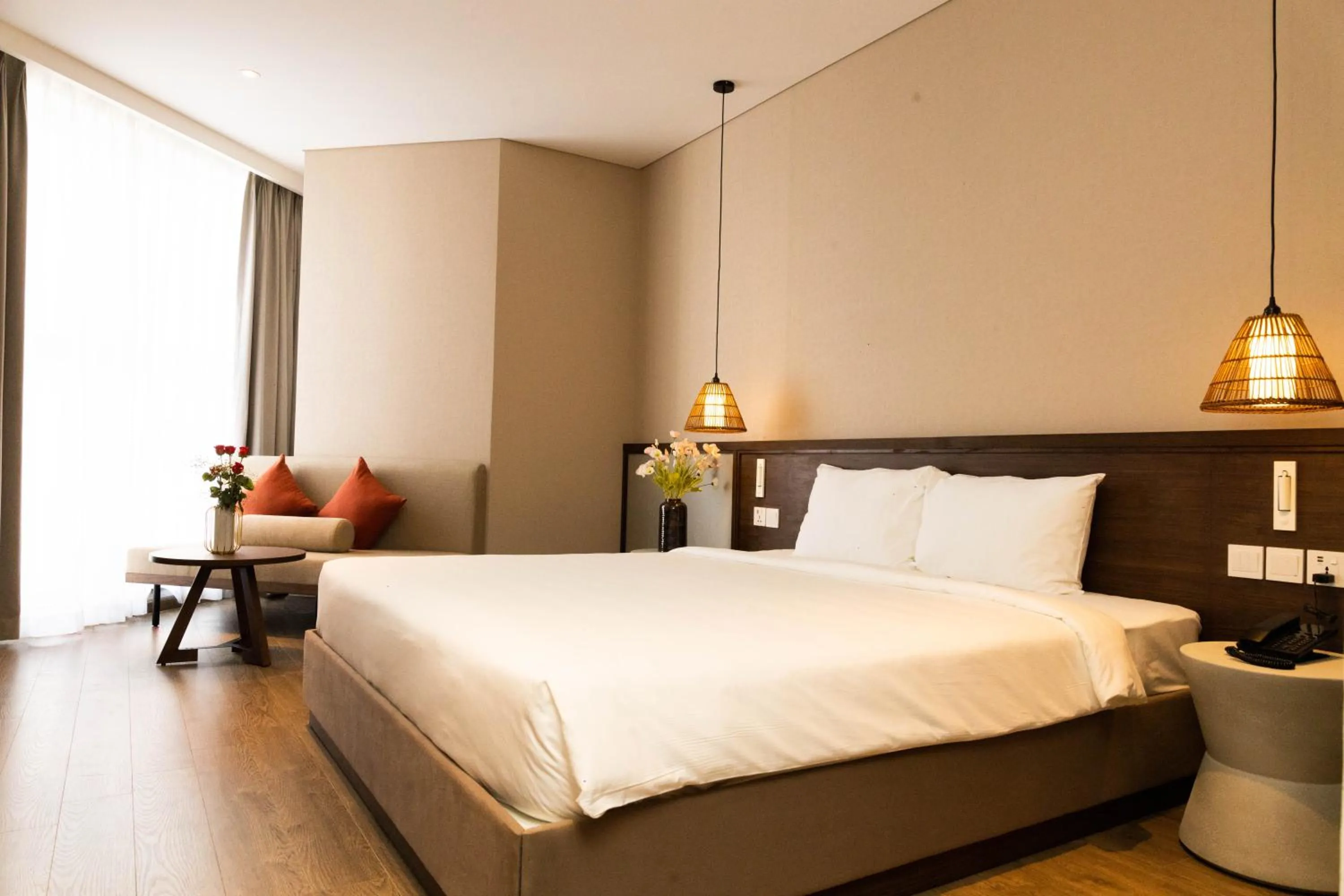 Bed in Apec Nirvana Peace Mui Ne