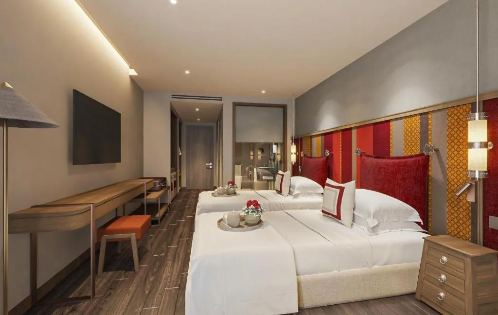Bed in Apec Nirvana Peace Mui Ne